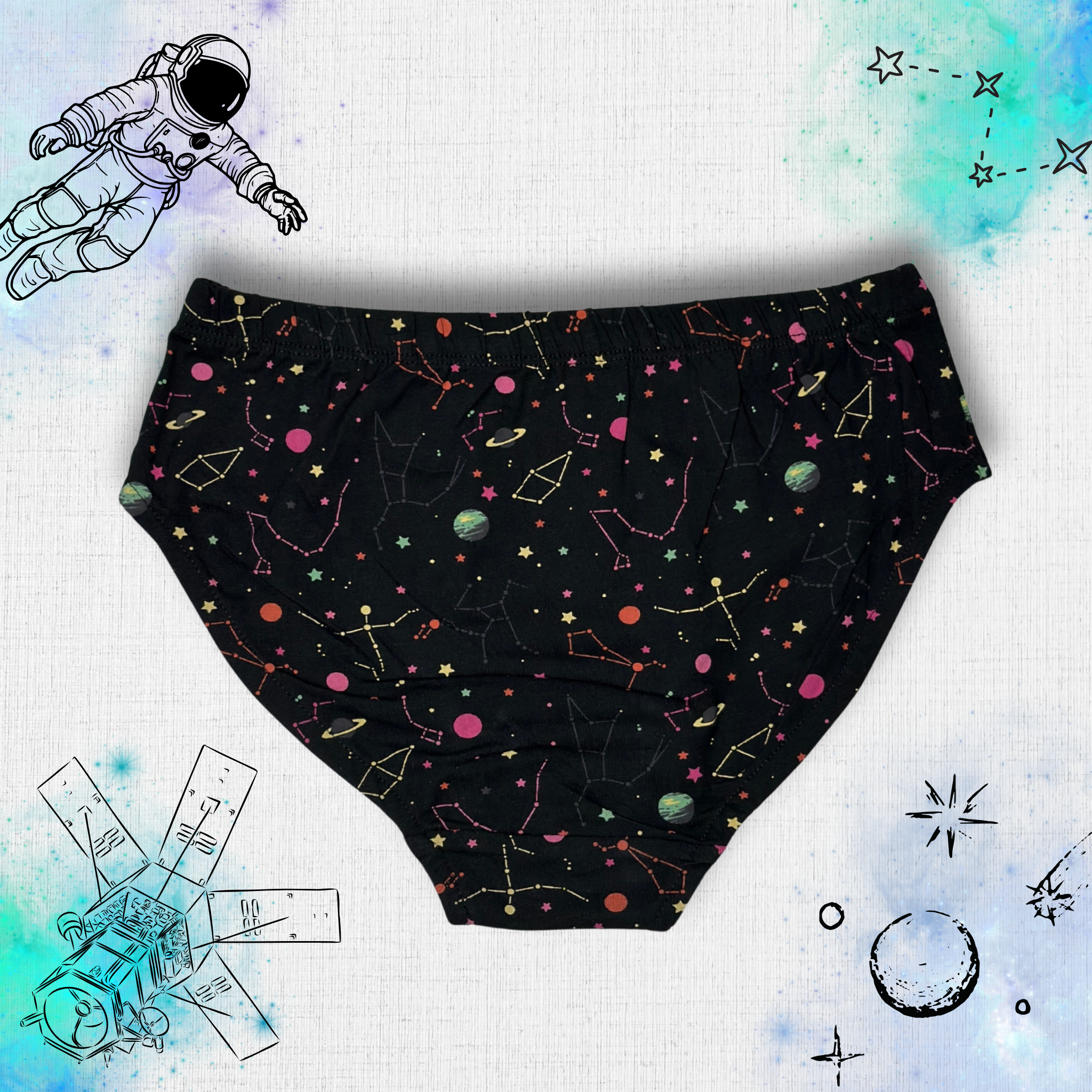 Space Kids Underwear - 3 Pack