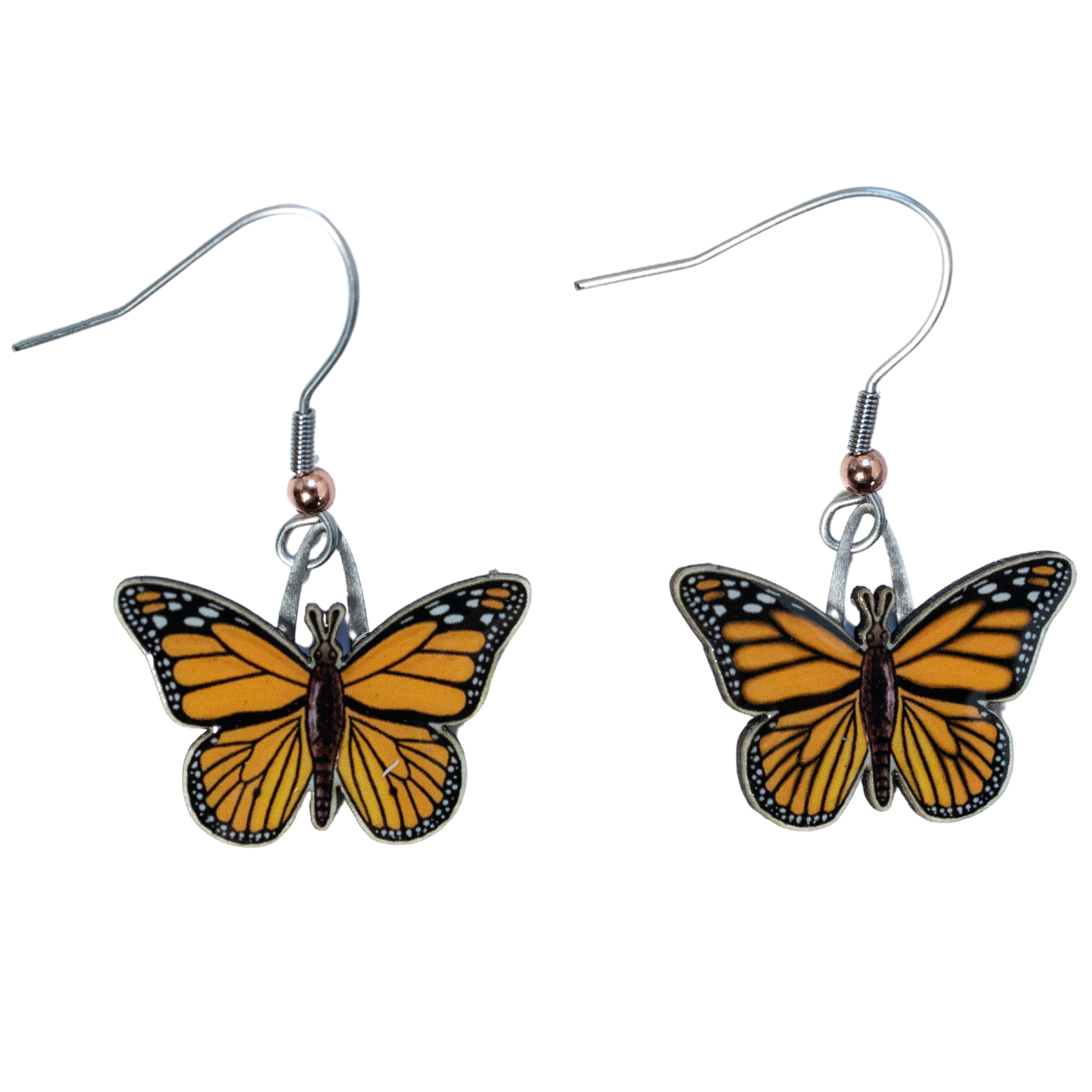 Monarch Butterfly Earrings