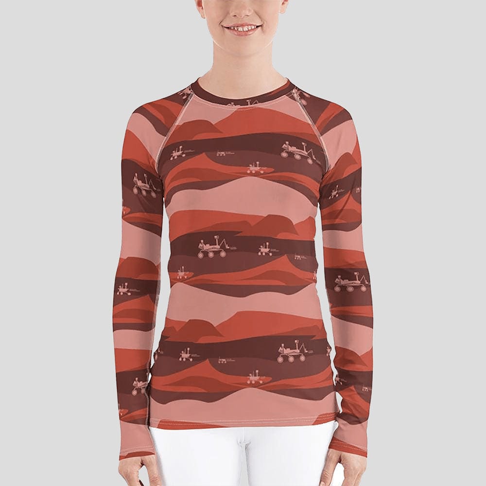 Mars Landing Rash Guard Top (POD)