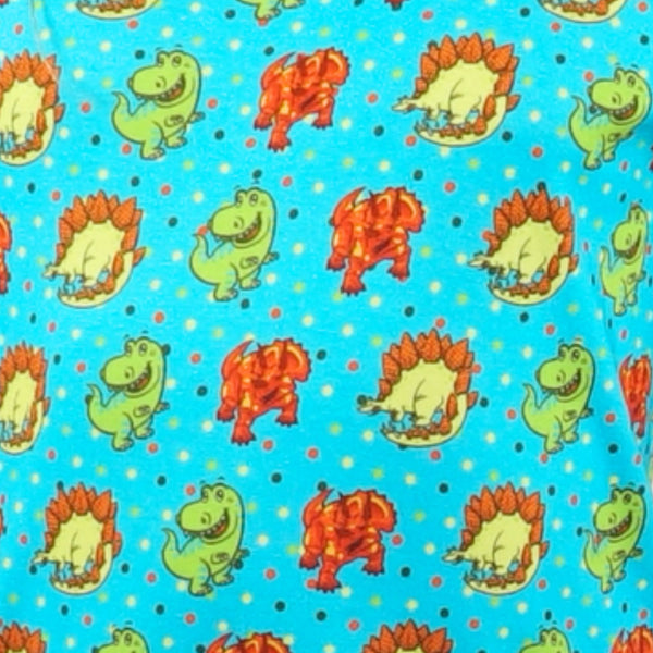 Dinosaurs Polka Dots Kids Twirl Dress