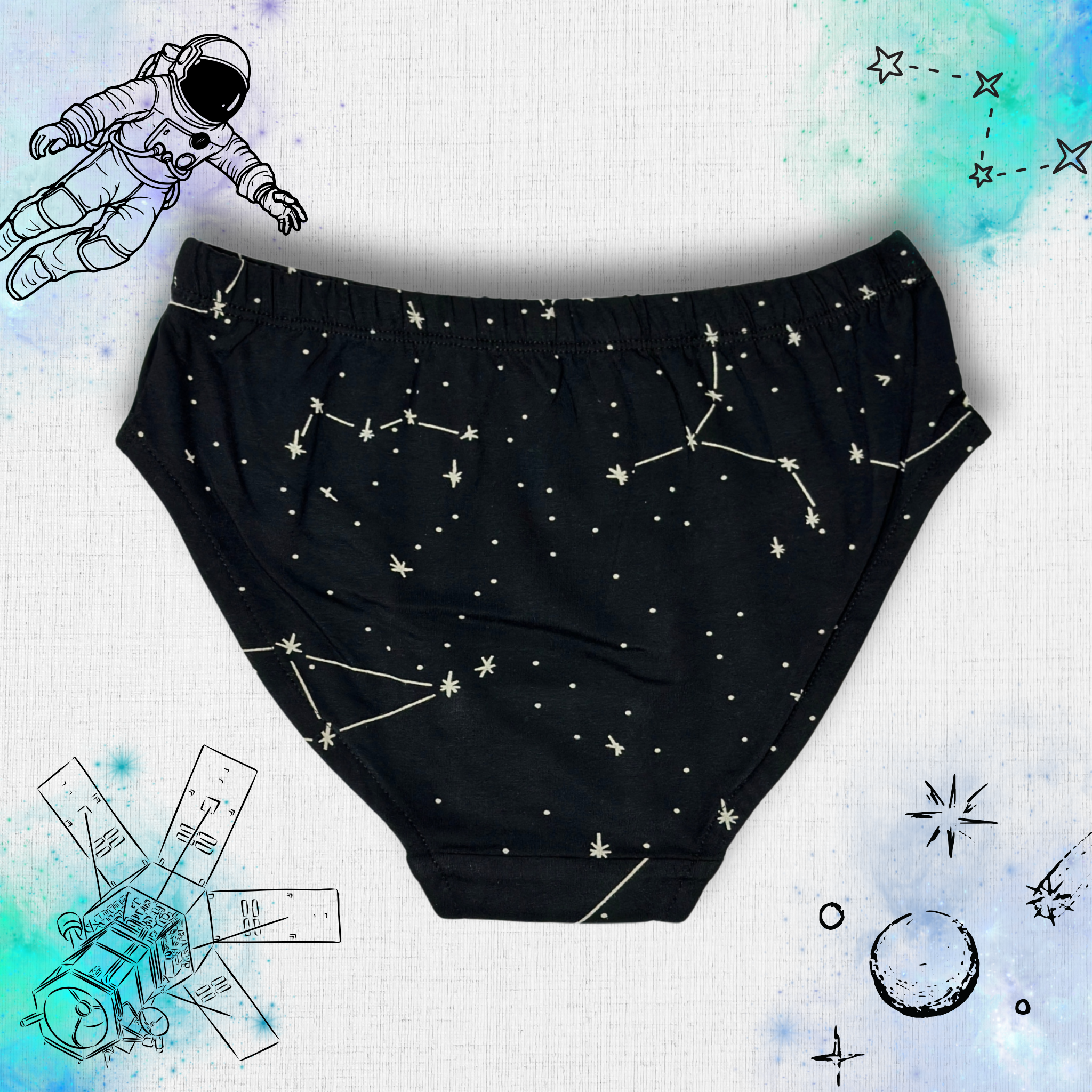 Space Kids Underwear - 3 Pack