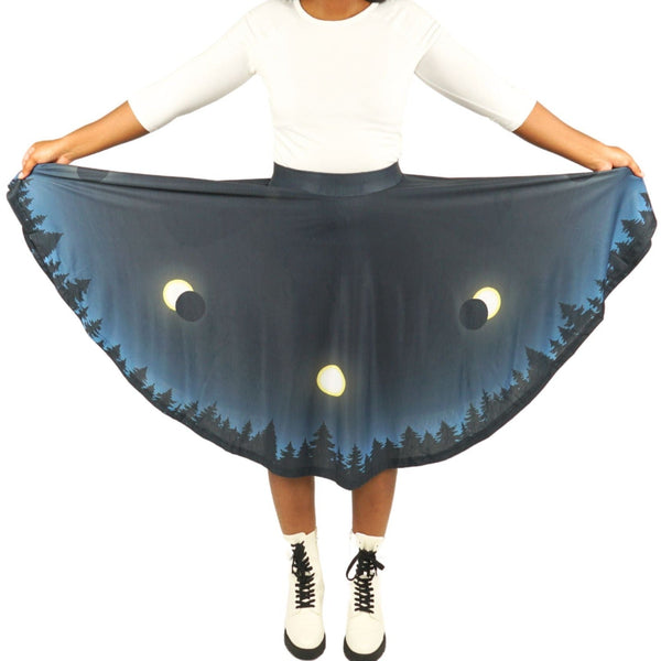 Solar Eclipse Twirl Skirt