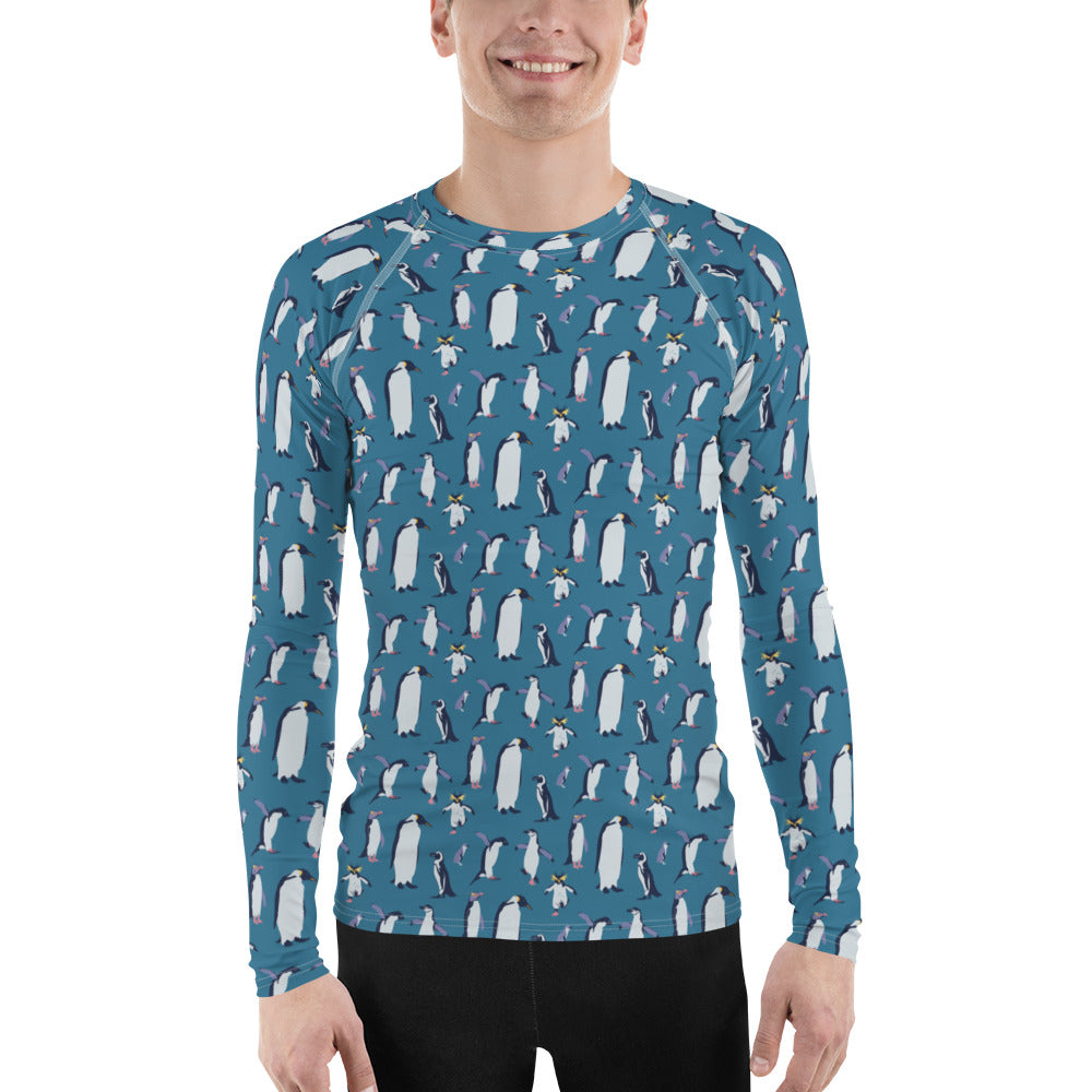Penguins Unisex Rash Guard (POD)