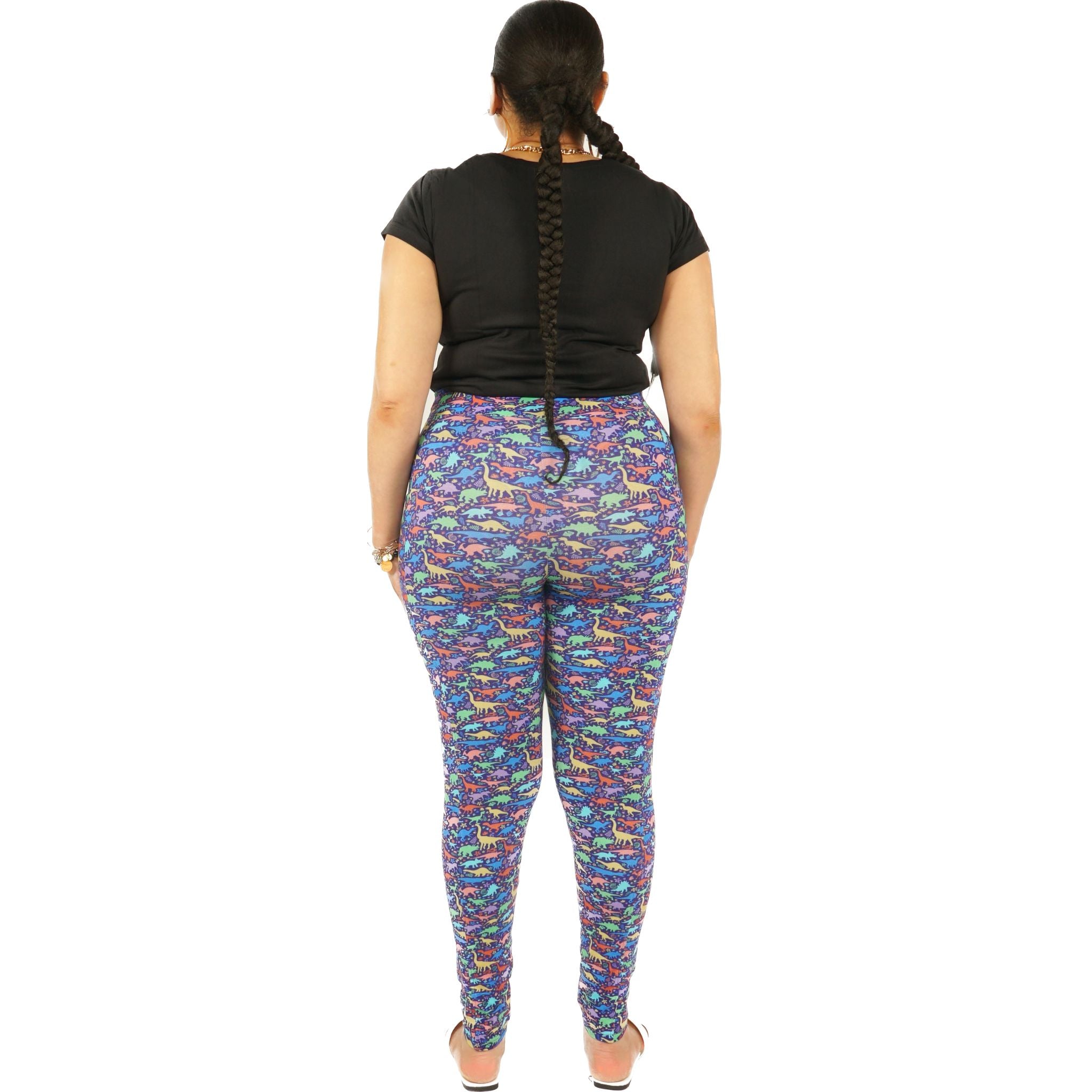 Dinosaurs & Fossils Adults Leggings with Pockets