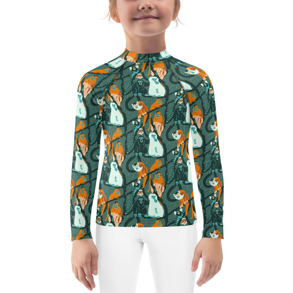 Barrel of Monkeys Kids Rash Guard (POD)