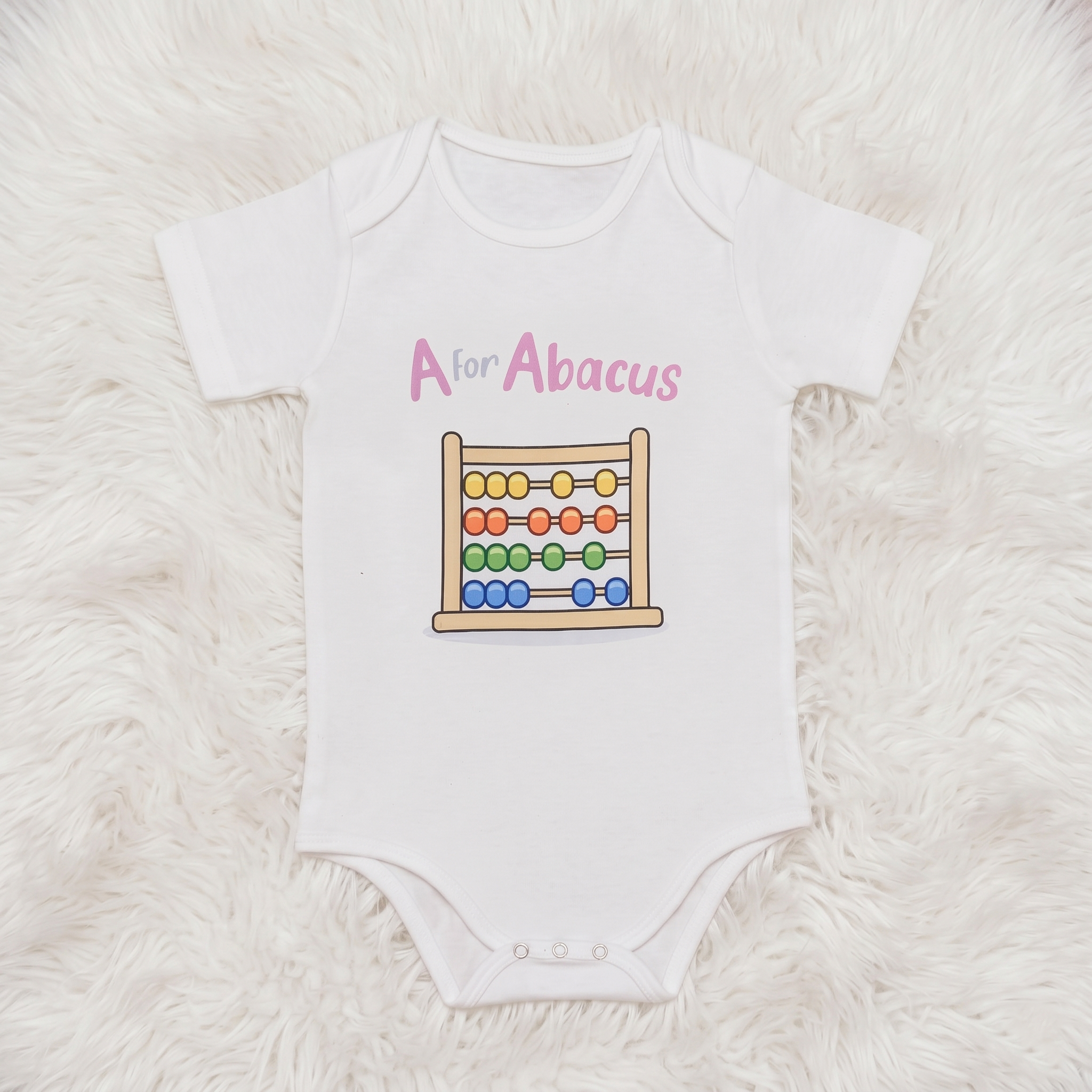 ABCs of Math Baby Bodysuits