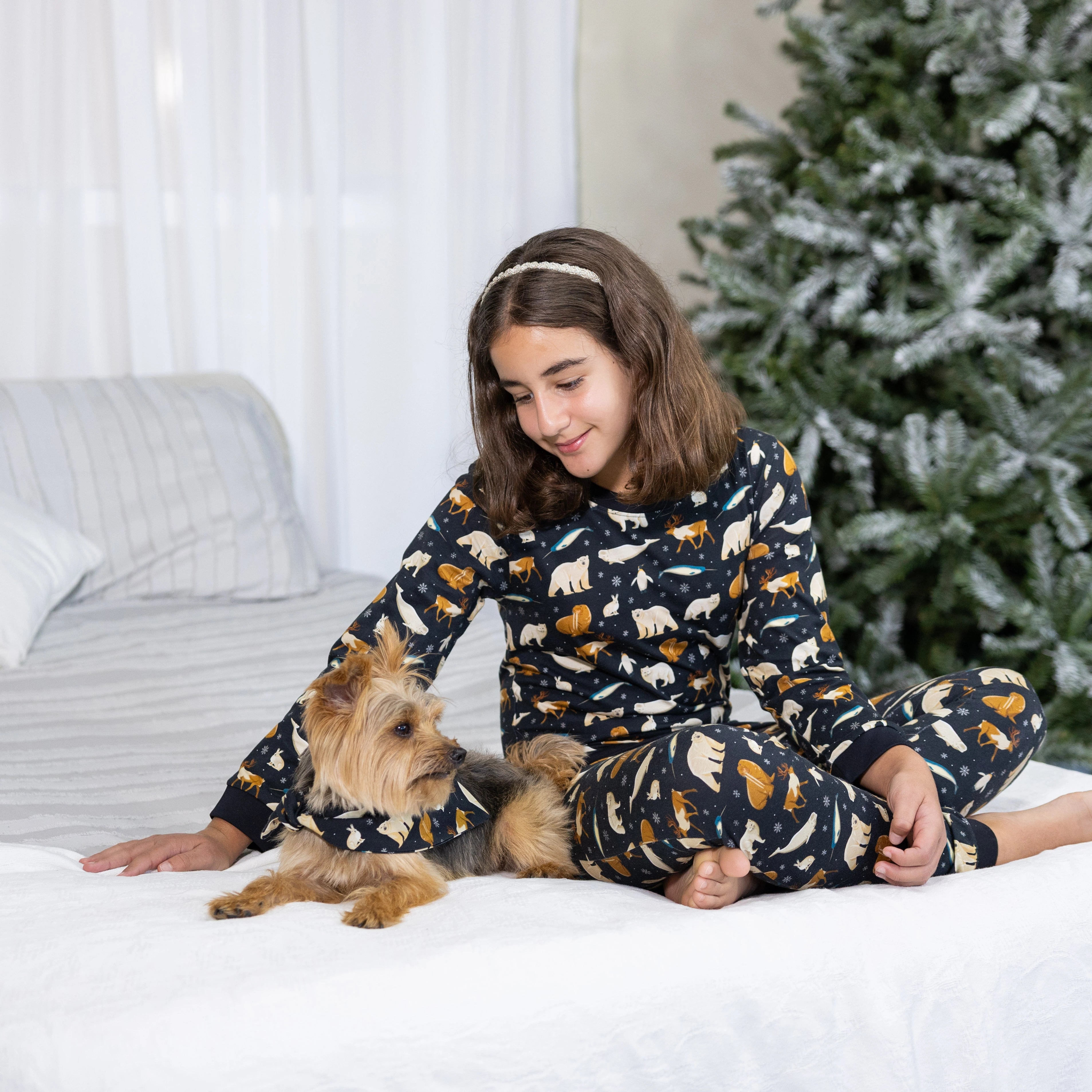 Arctic Animals Kids Pajamas Set