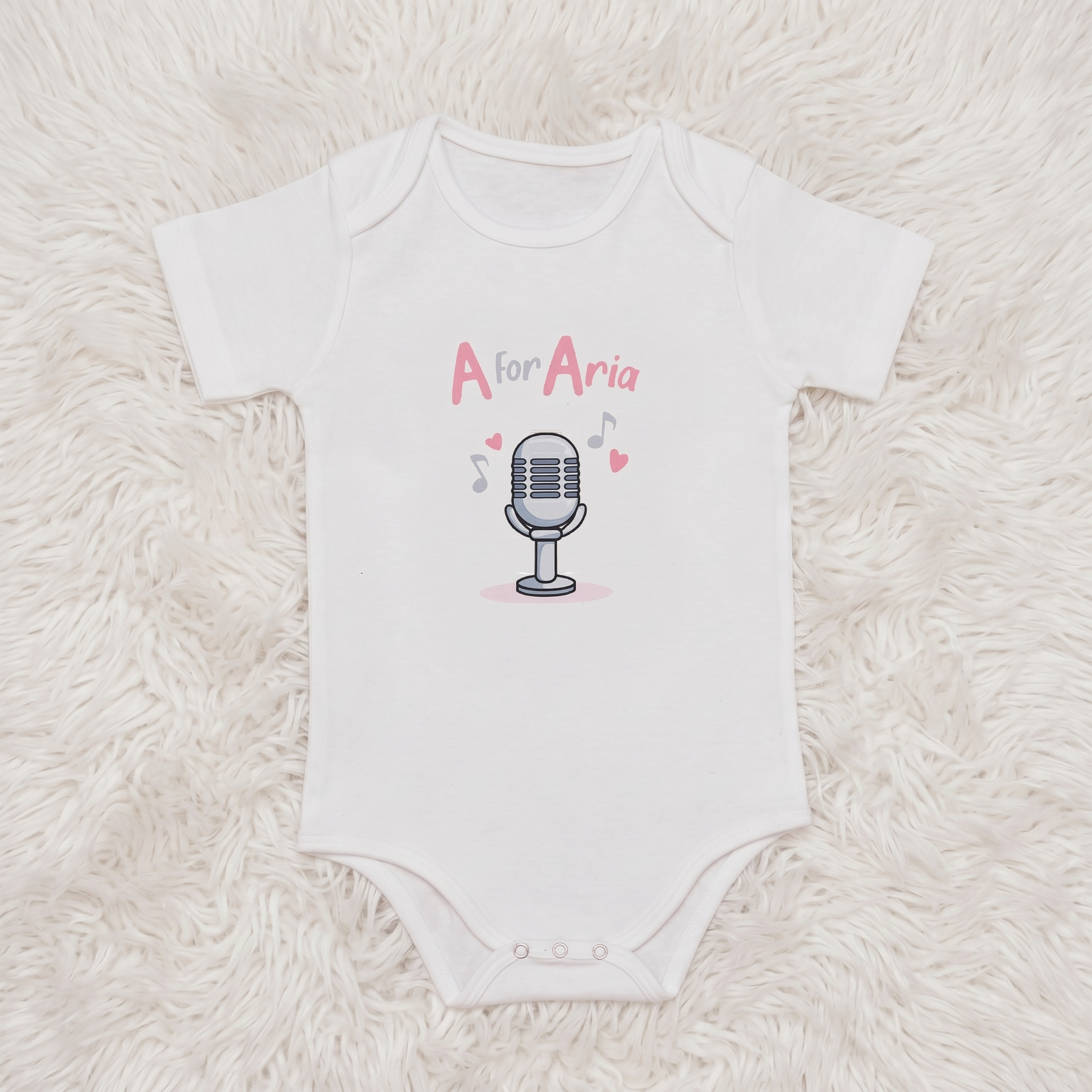 ABCs of Music Baby Bodysuits