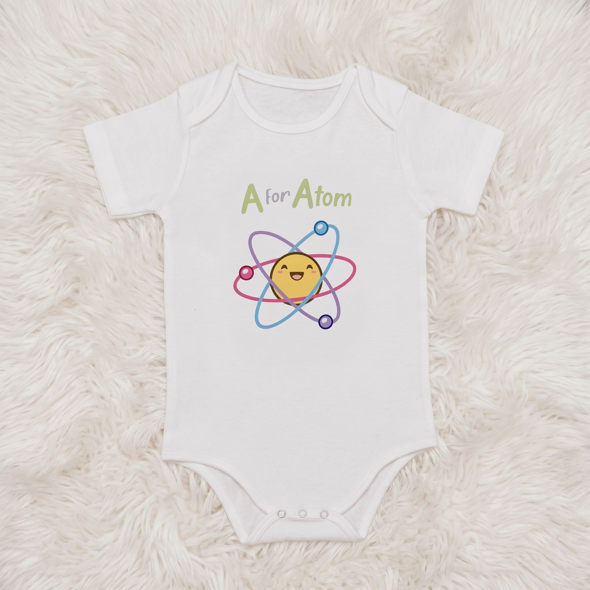 ABCs of Science Baby Bodysuits