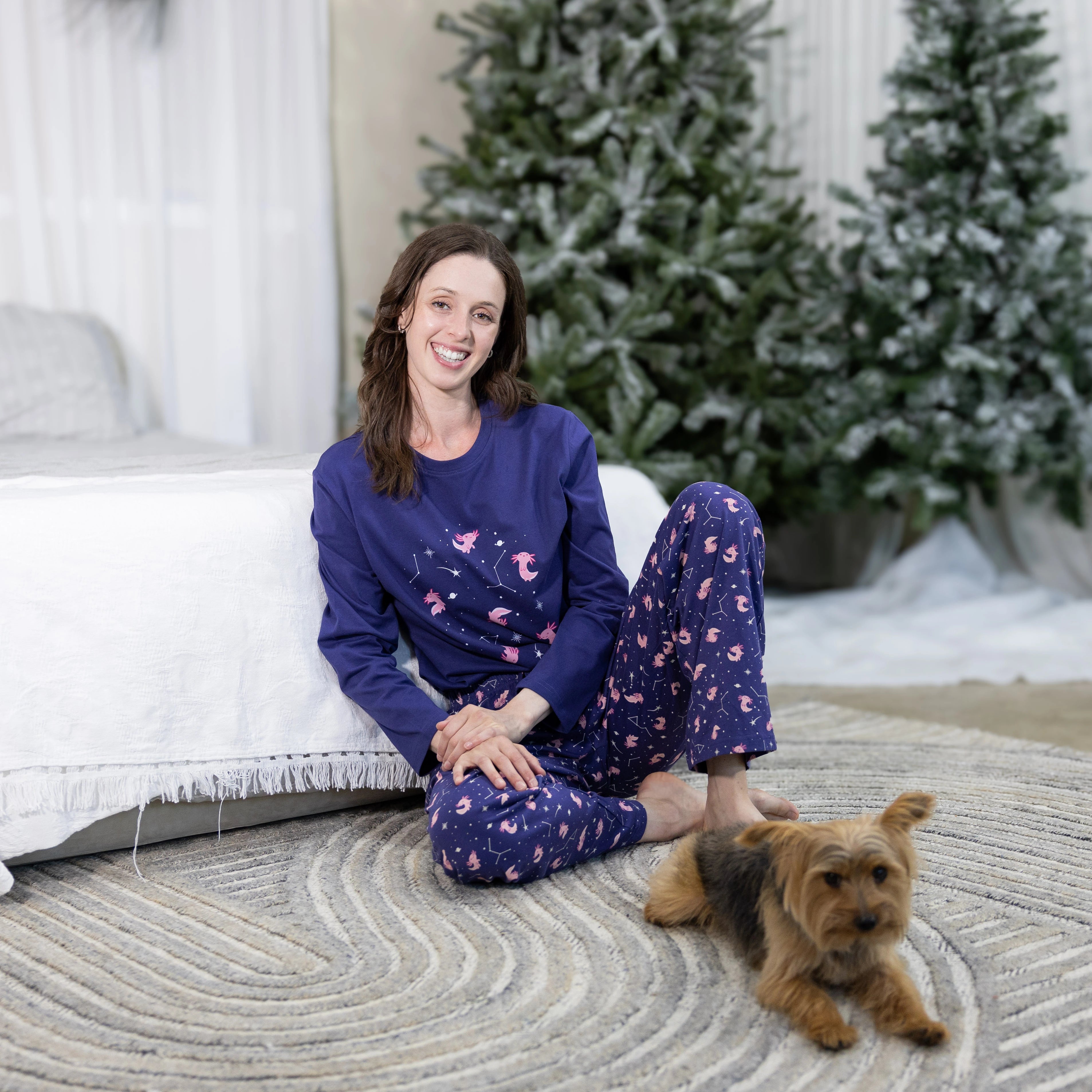 Axolotls in Space Lounge Pants