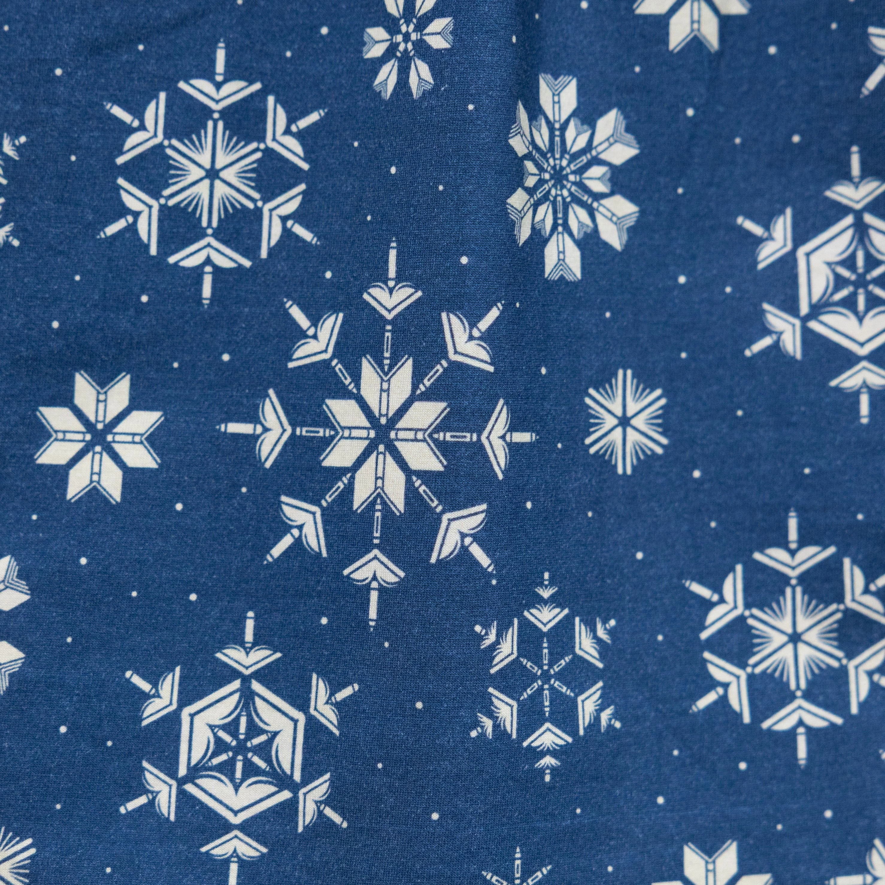 Books Snowflakes Smocked Waist Dress