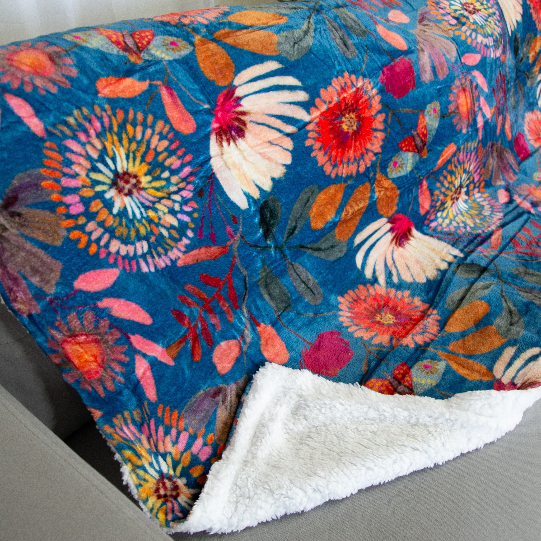 Botanical Blooms Blanket