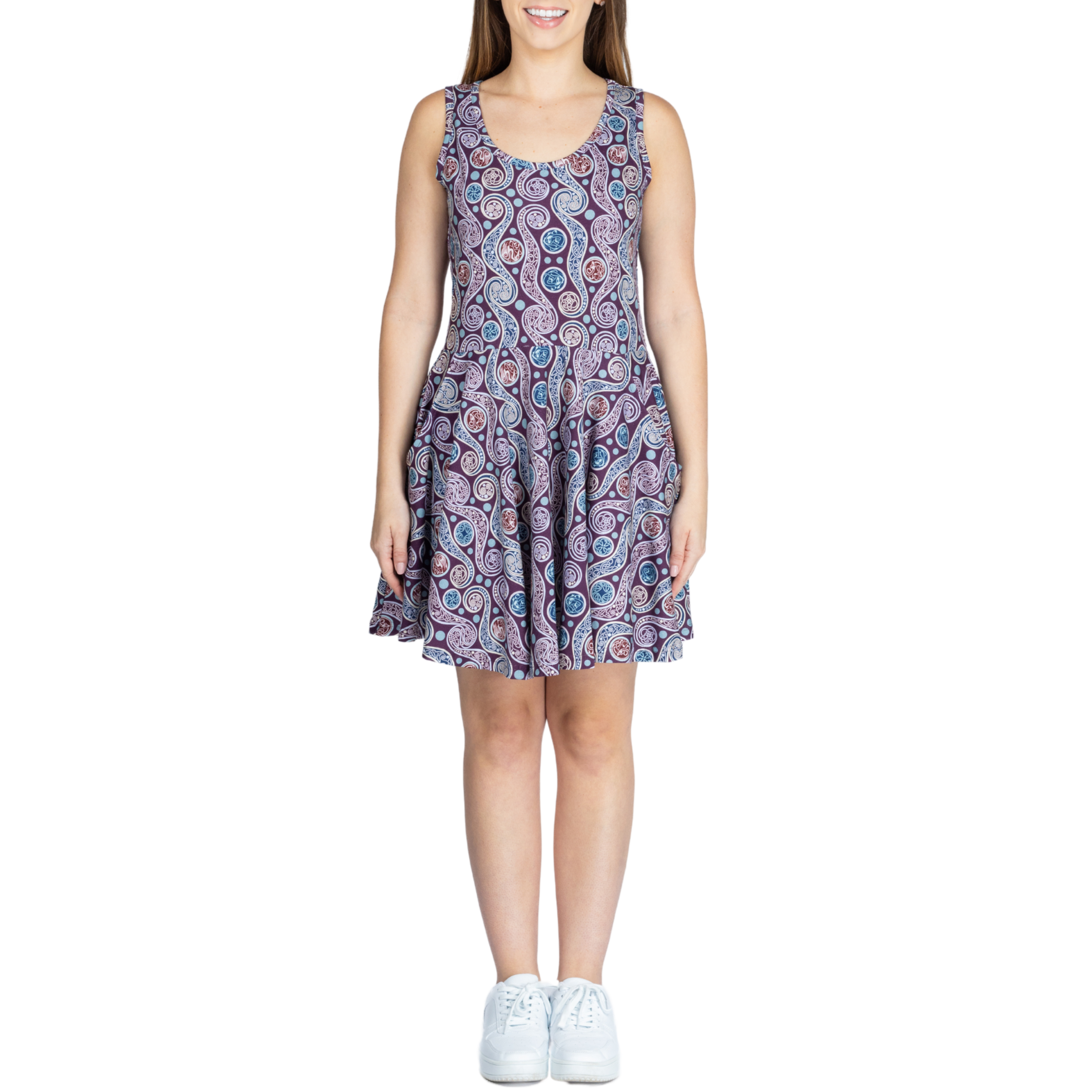 Celtic Paisley Skater Dress