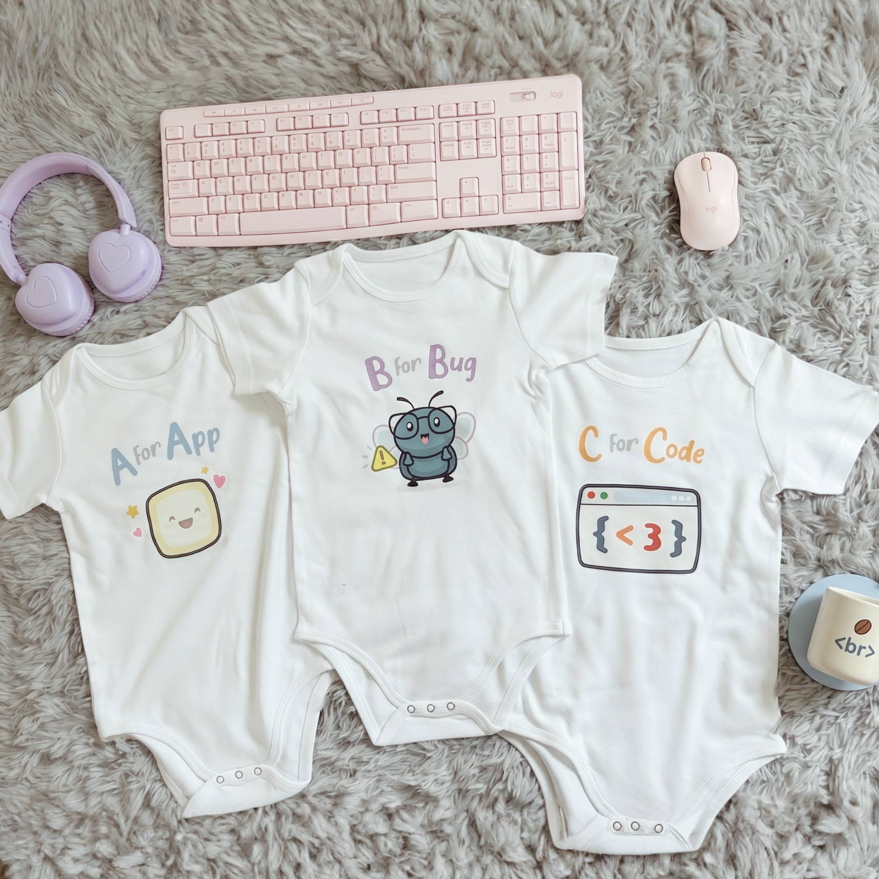 ABCs of Engineering Baby Bodysuits