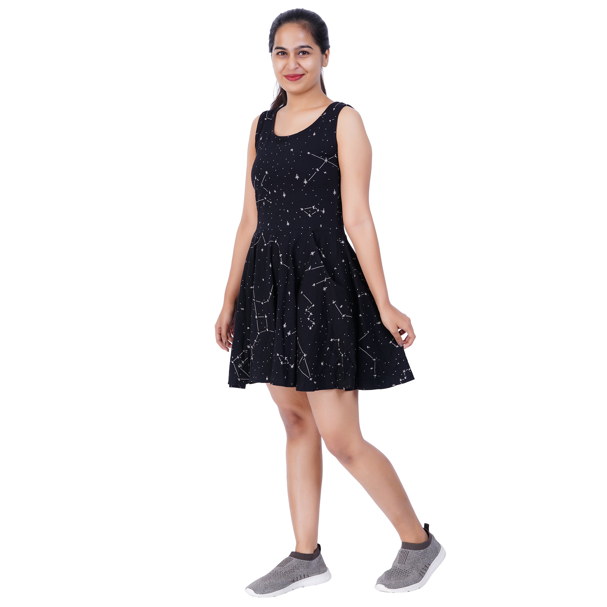 Constellations Glow-in-the-Dark Skater Dress