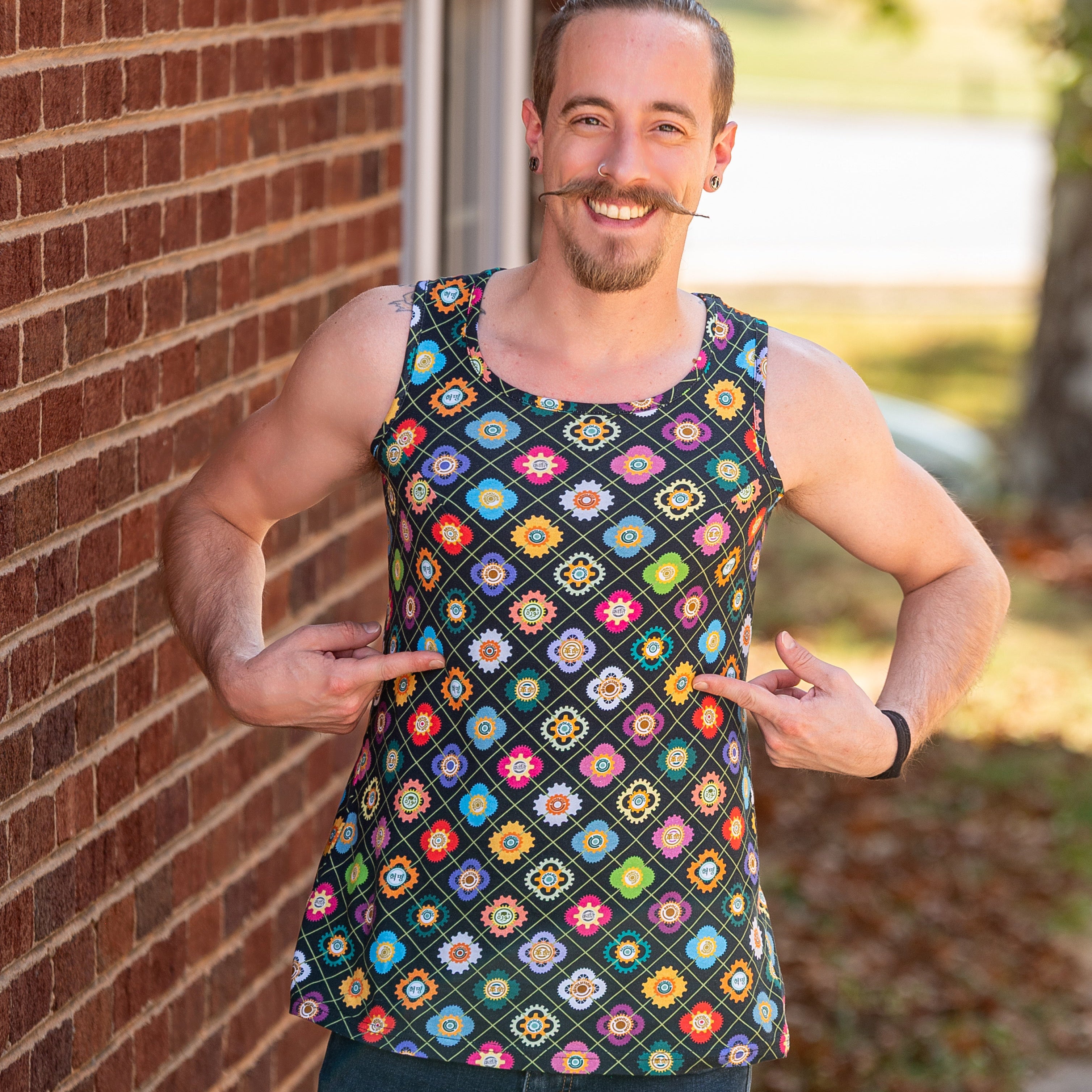 Cortlen Fixes Everything x Svaha USA Gears of Revolution Tank Top