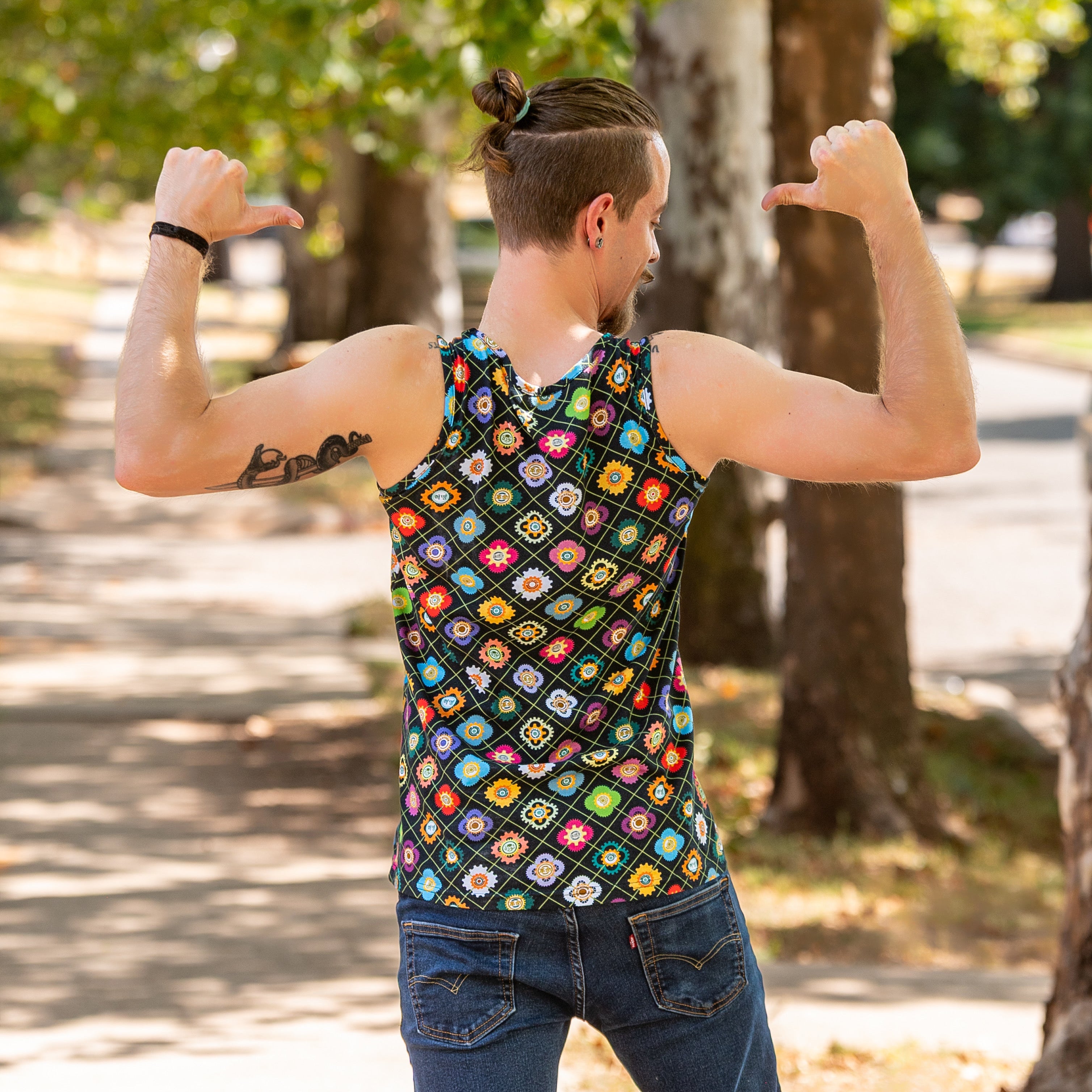 Cortlen Fixes Everything x Svaha USA Gears of Revolution Tank Top