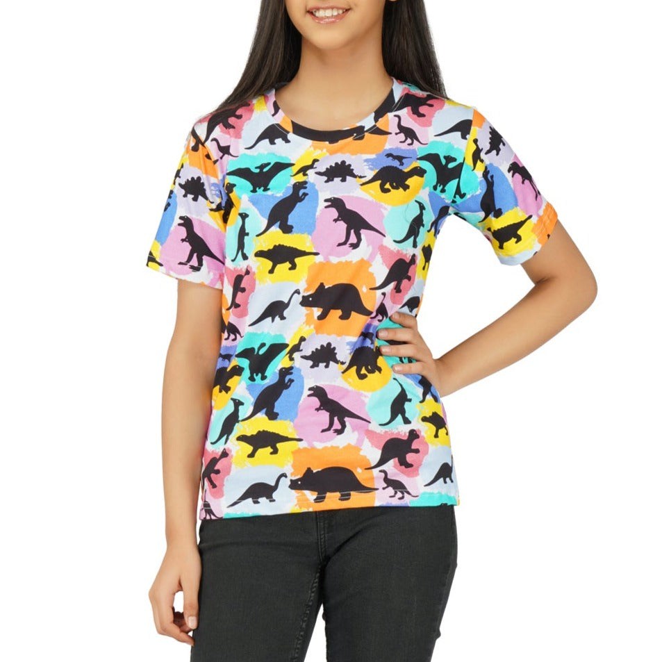 (Pre-order) Dinosaurs & Colors Kids T-Shirt