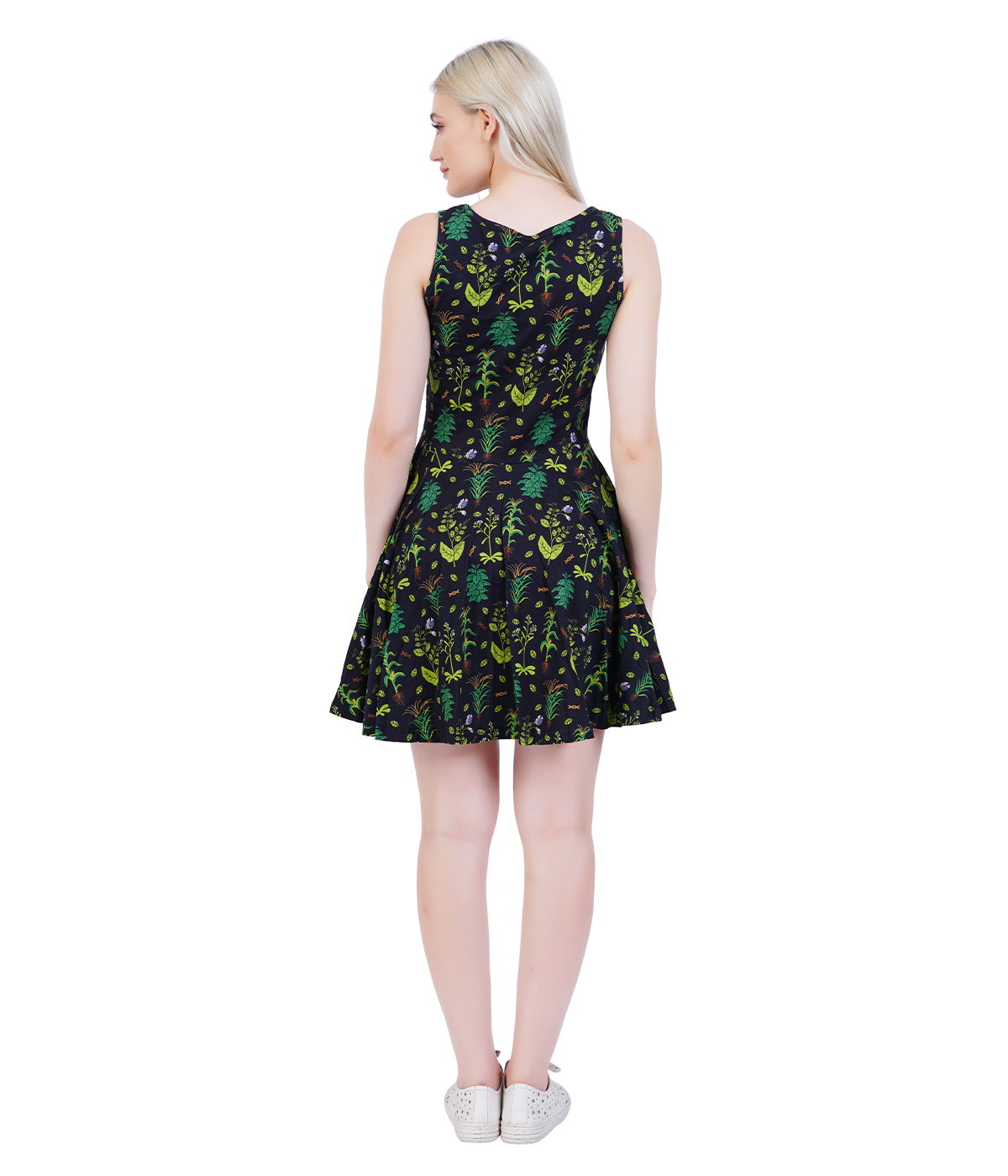 Genetic Plants Skater Dress