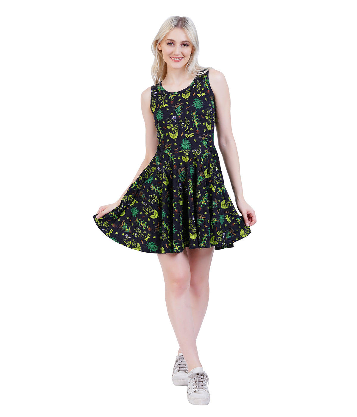 Genetic Plants Skater Dress