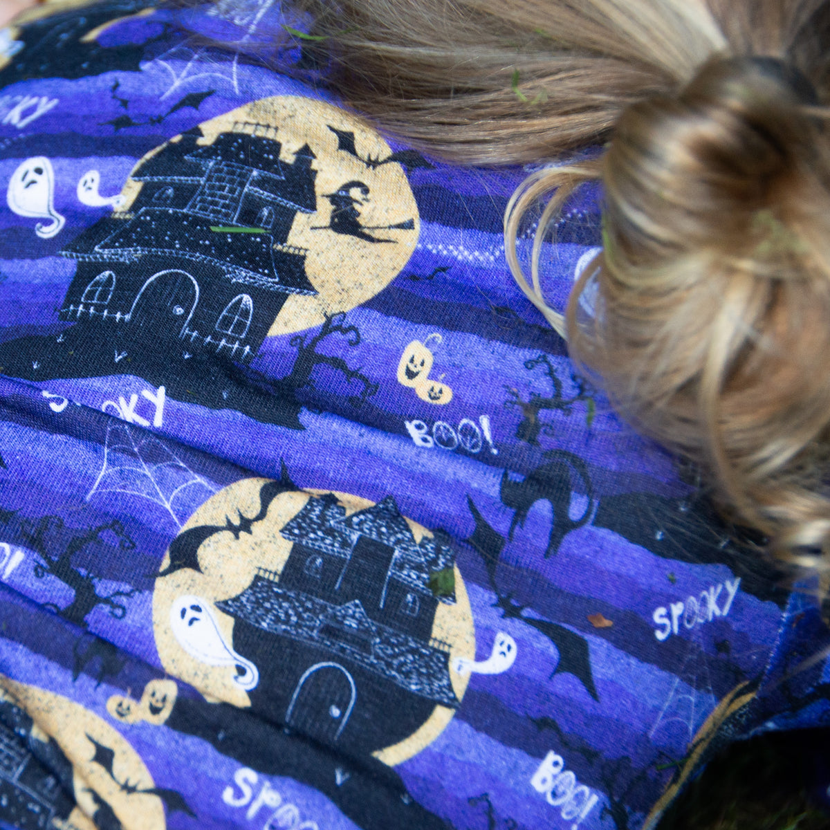 Haunted Houses Kids Twirl Dress with Pockets