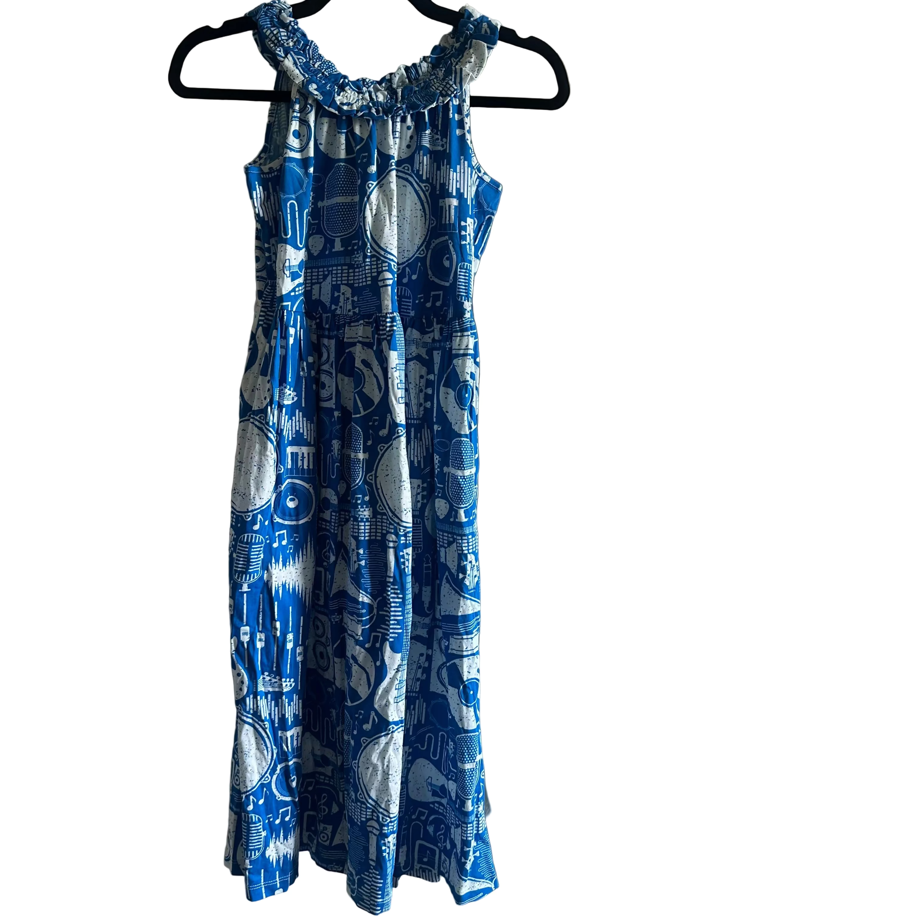 Retro Music Dress Sample - S
