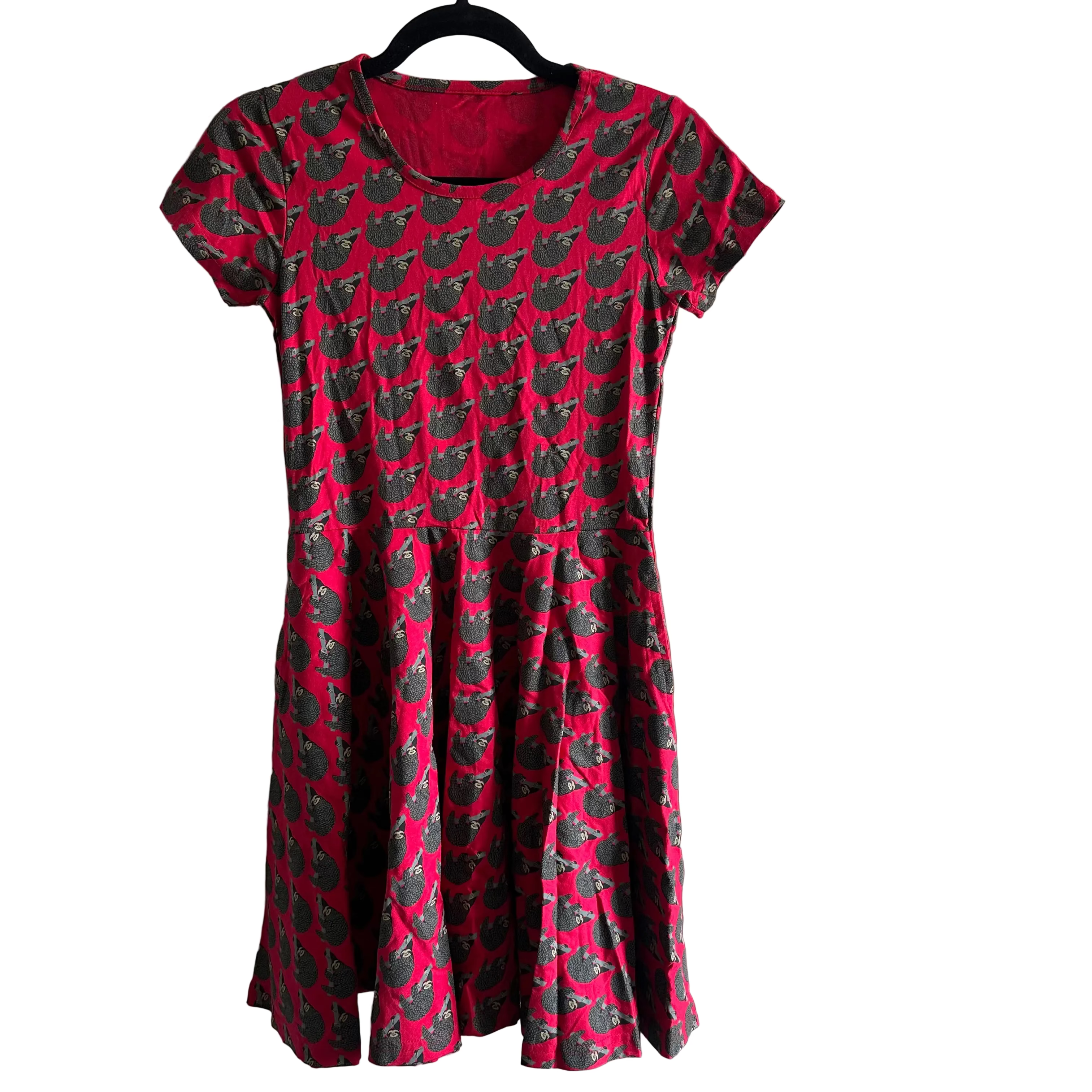 Sloth Kids Dress Sample - 9/10 YEARS
