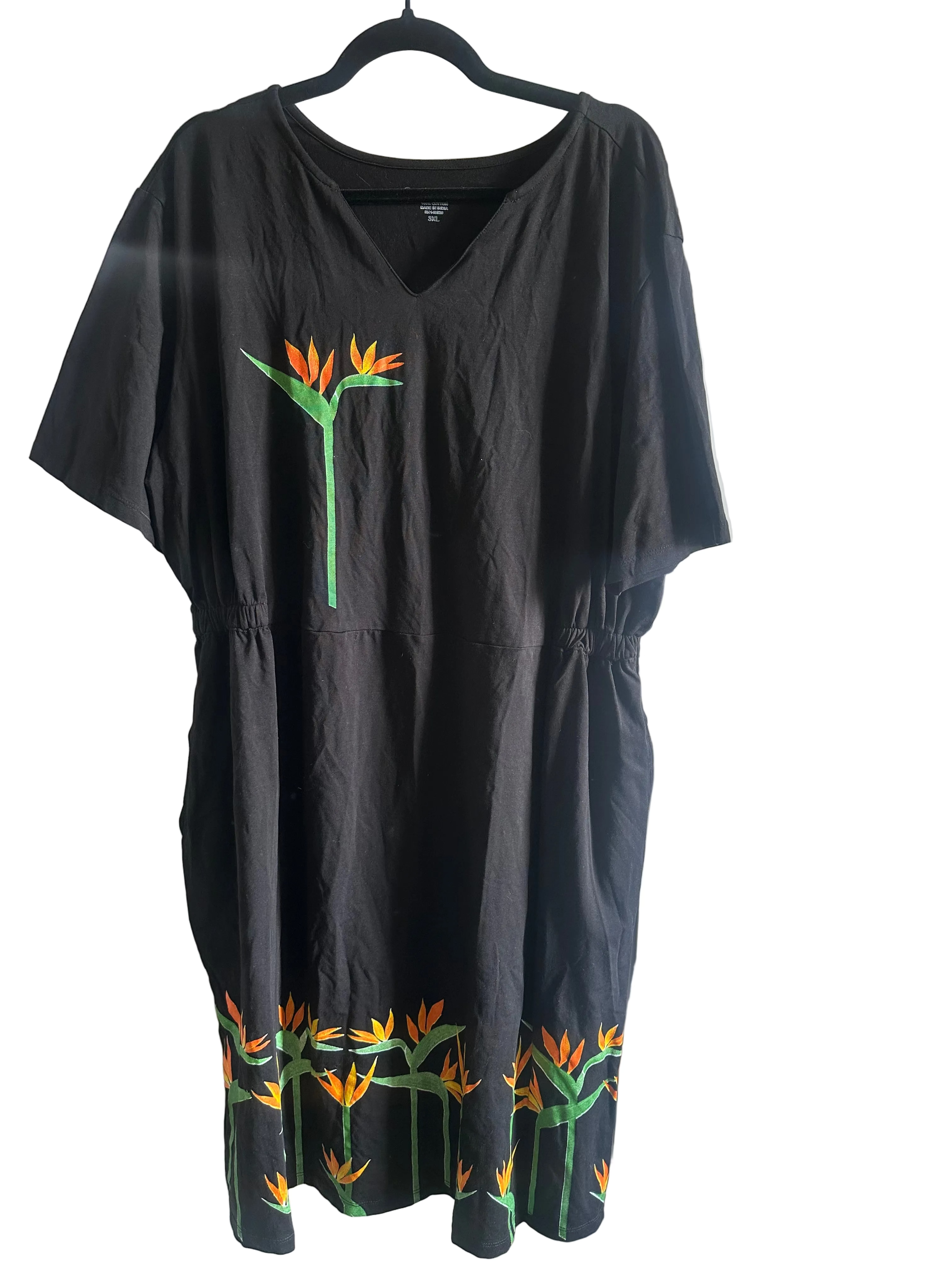 Birds of Paradise Dress Sample - 3XL