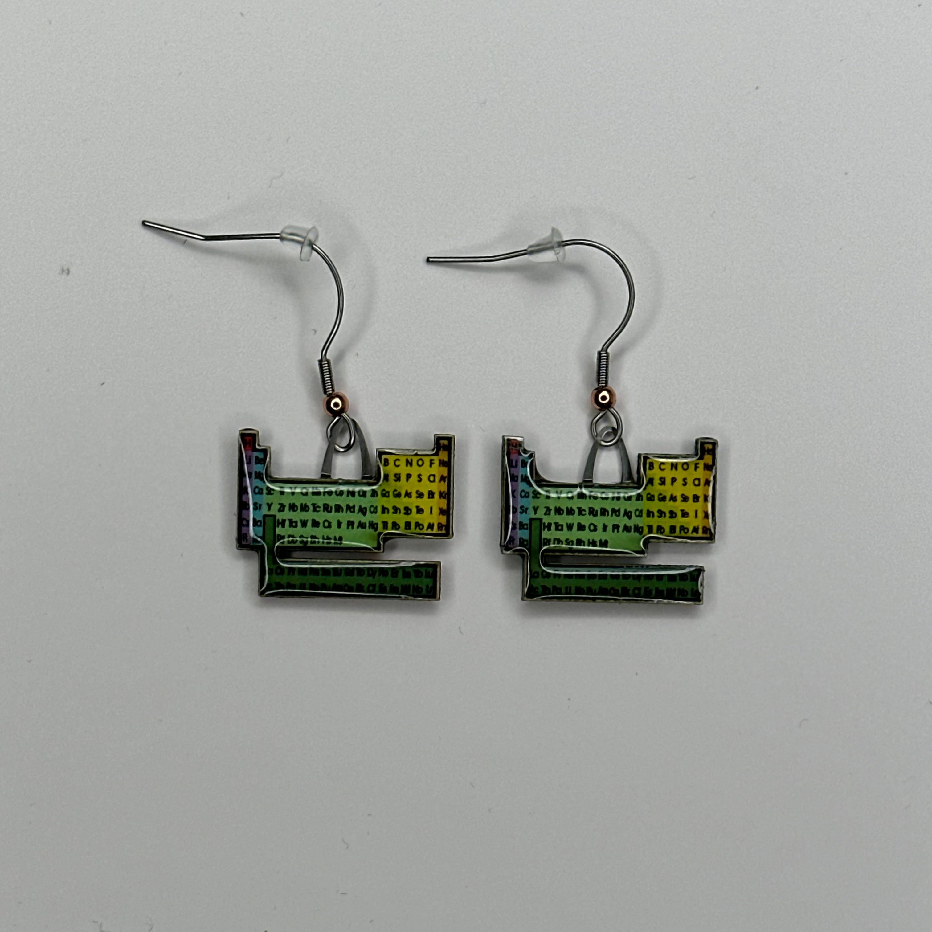 Periodic Table Earrings