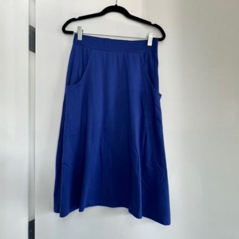Blue A-Line Skirt Sample - XS