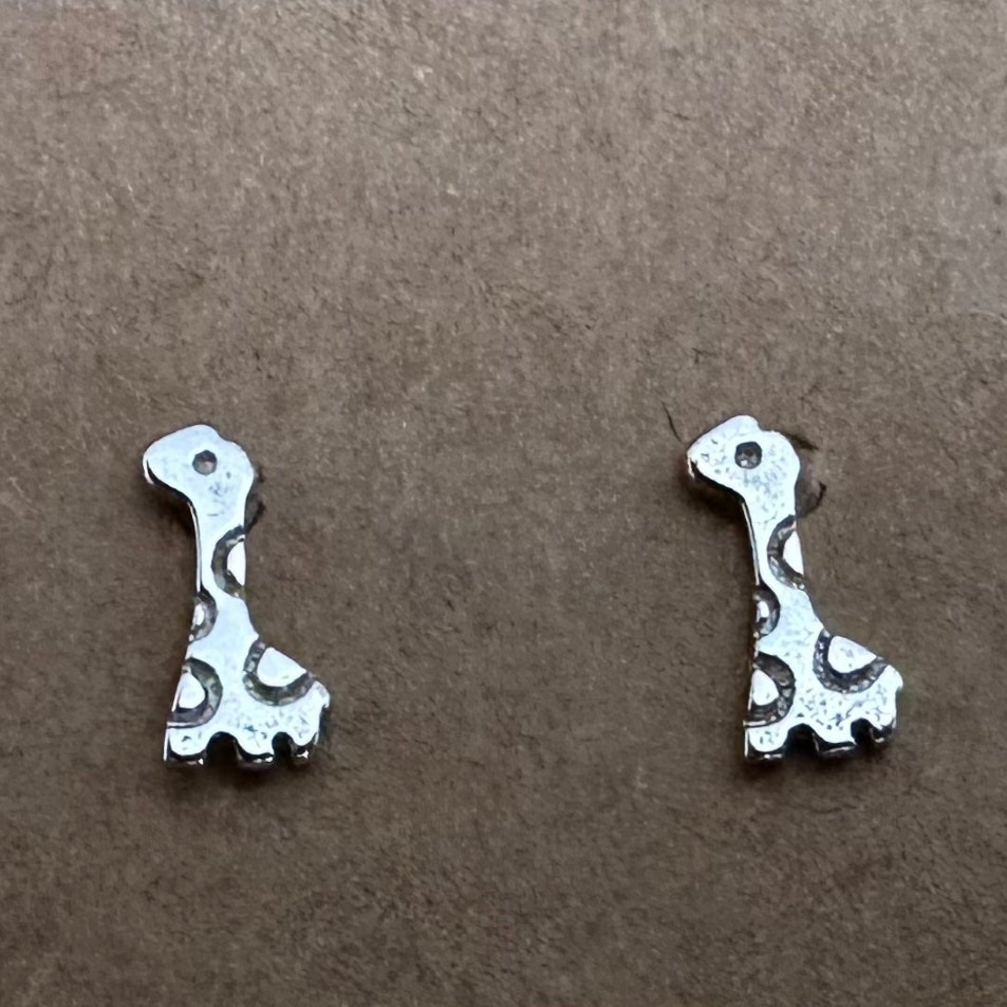 Left Facing Giraffe Earrings