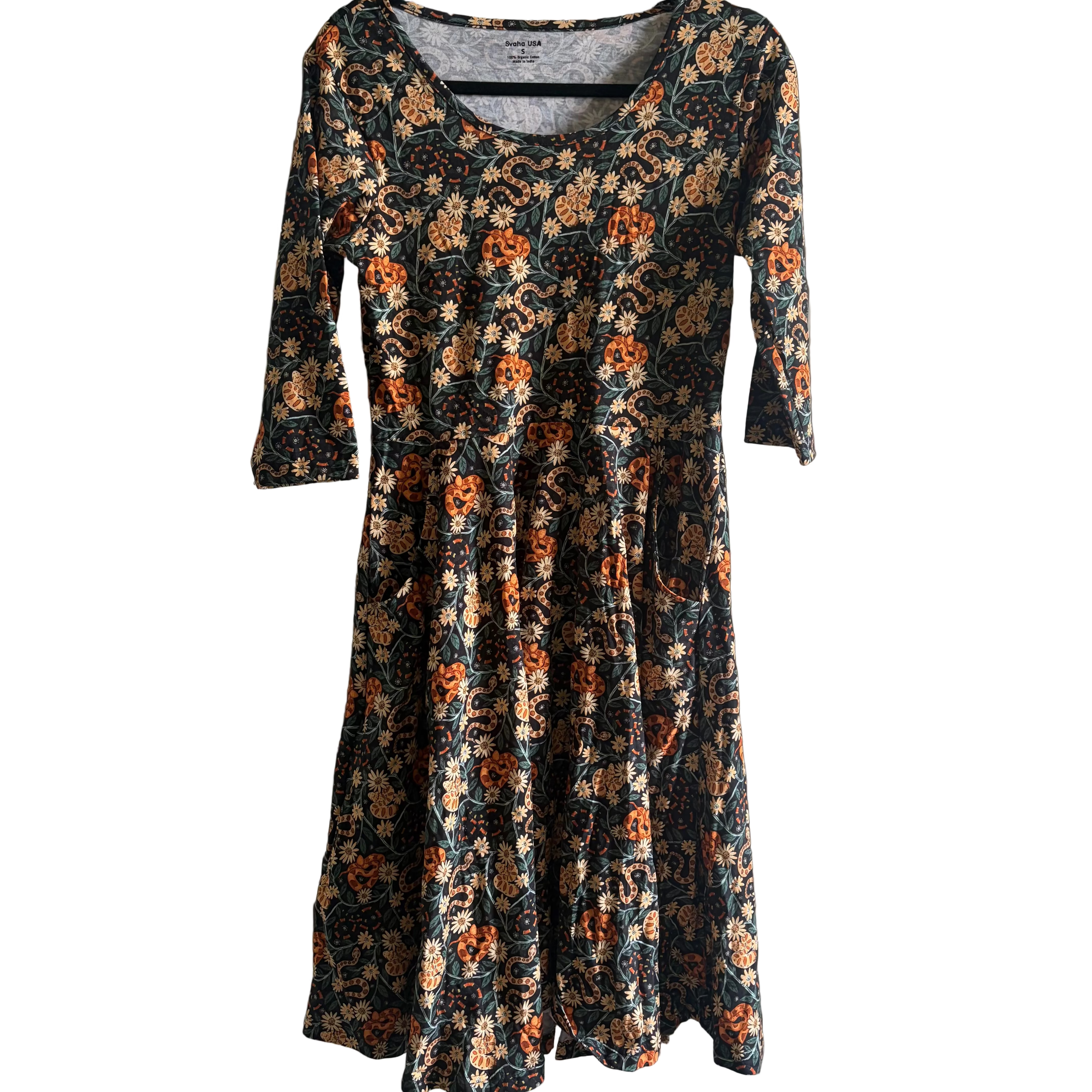 Slither and Bloom Dress Sample - S