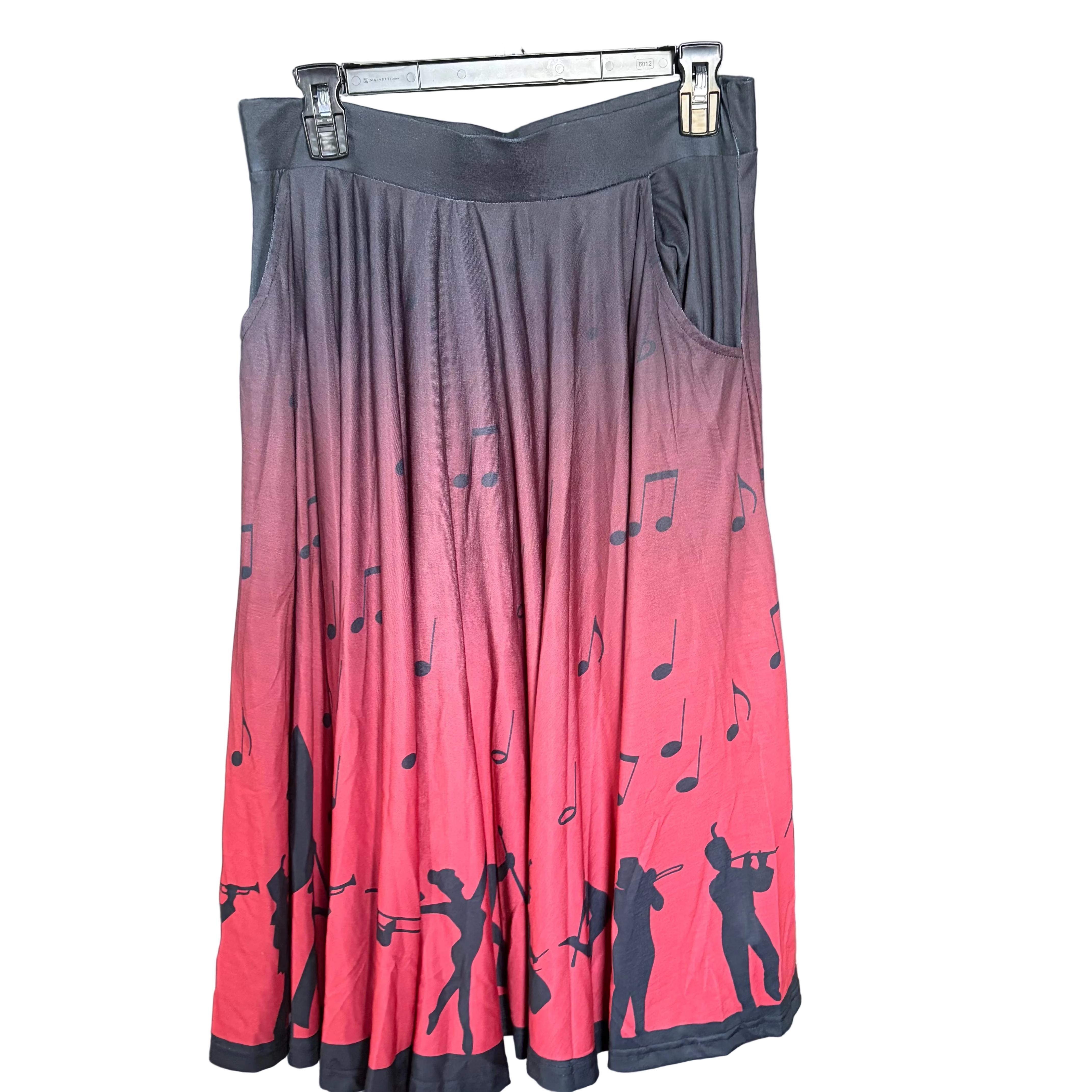 Marching Band Twirl Skirt Sample - M