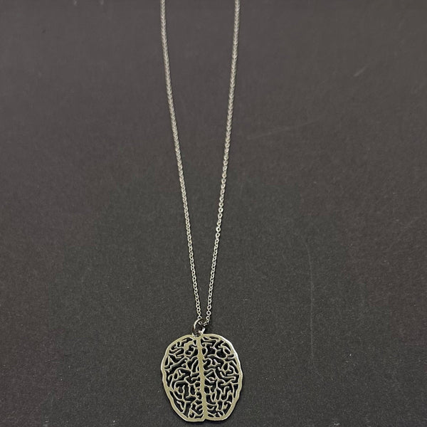 Brain Stainless Steel Necklace