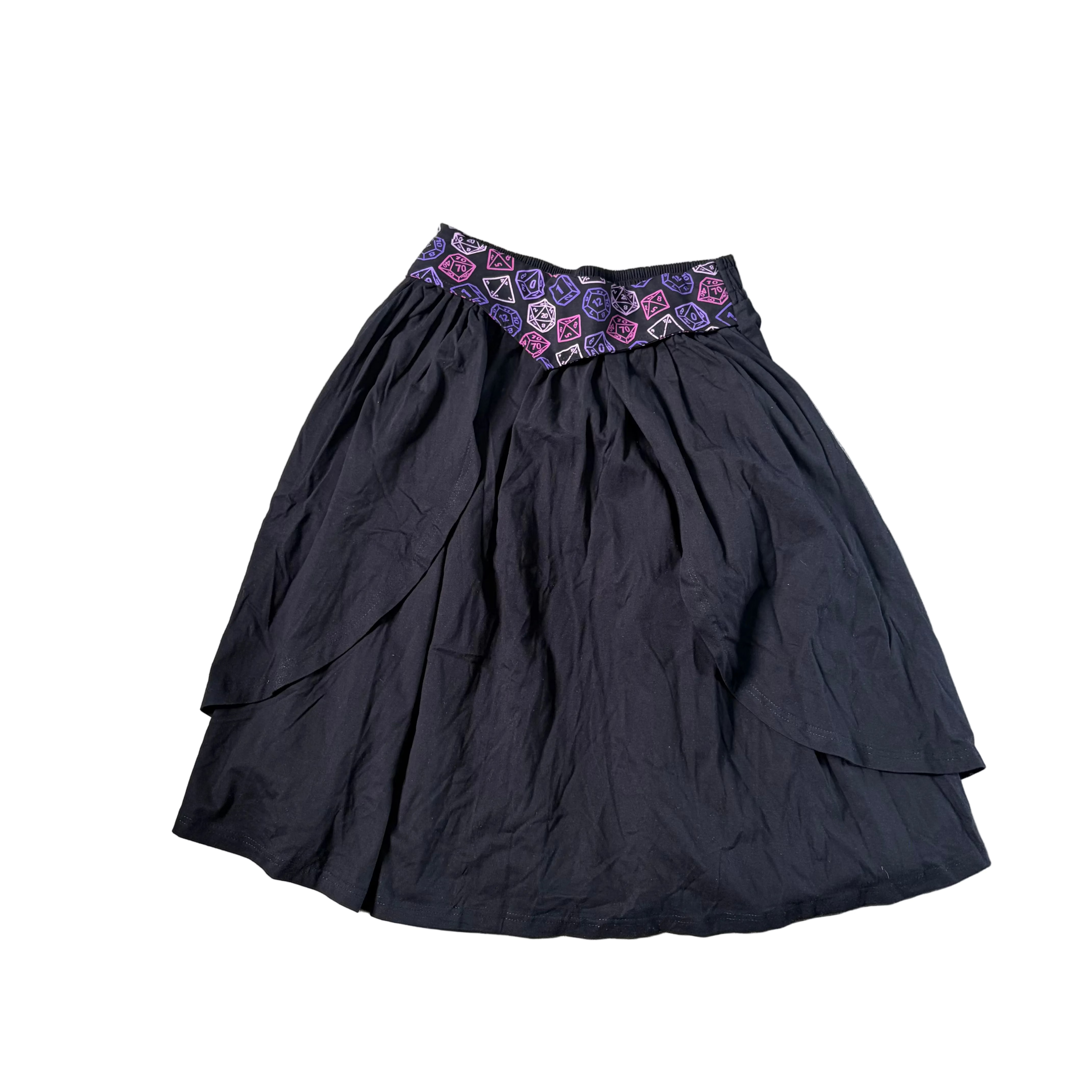 Dice Layered Skirt Sample - XS