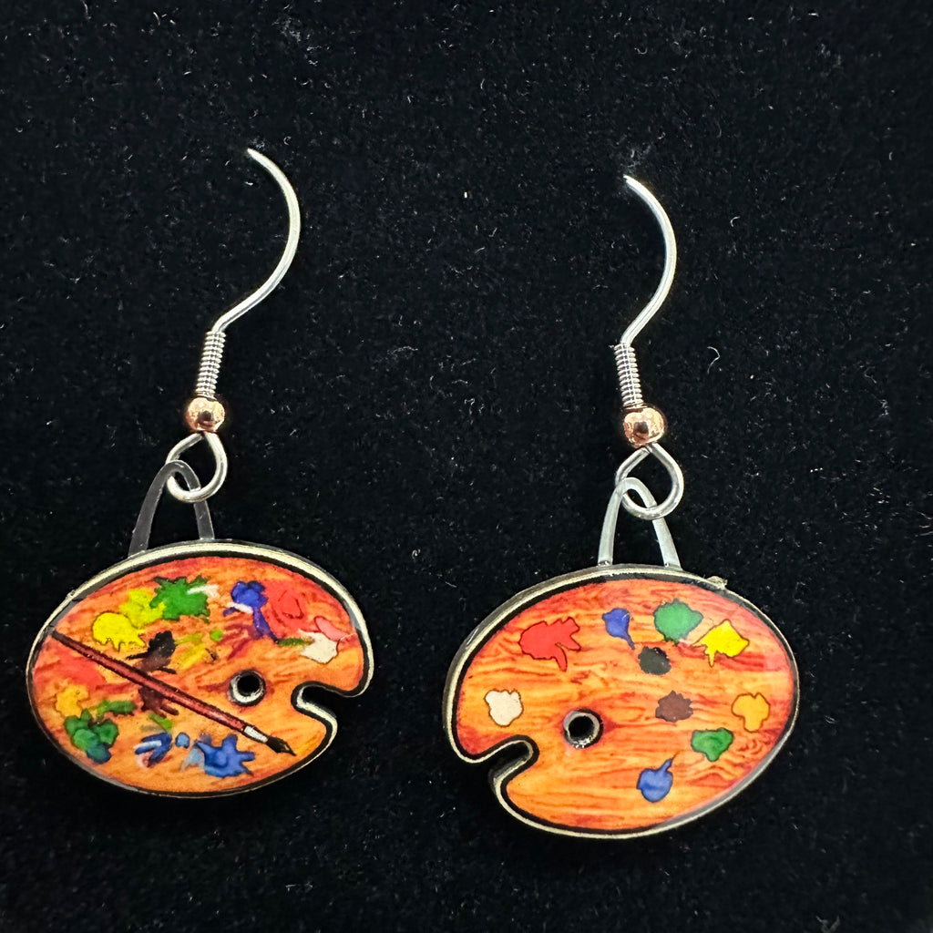 Artist Palette Earrings – Jentegrity Jewelry And Gifts