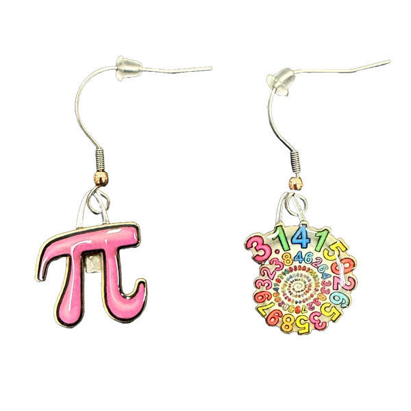 Pi earrings 2025