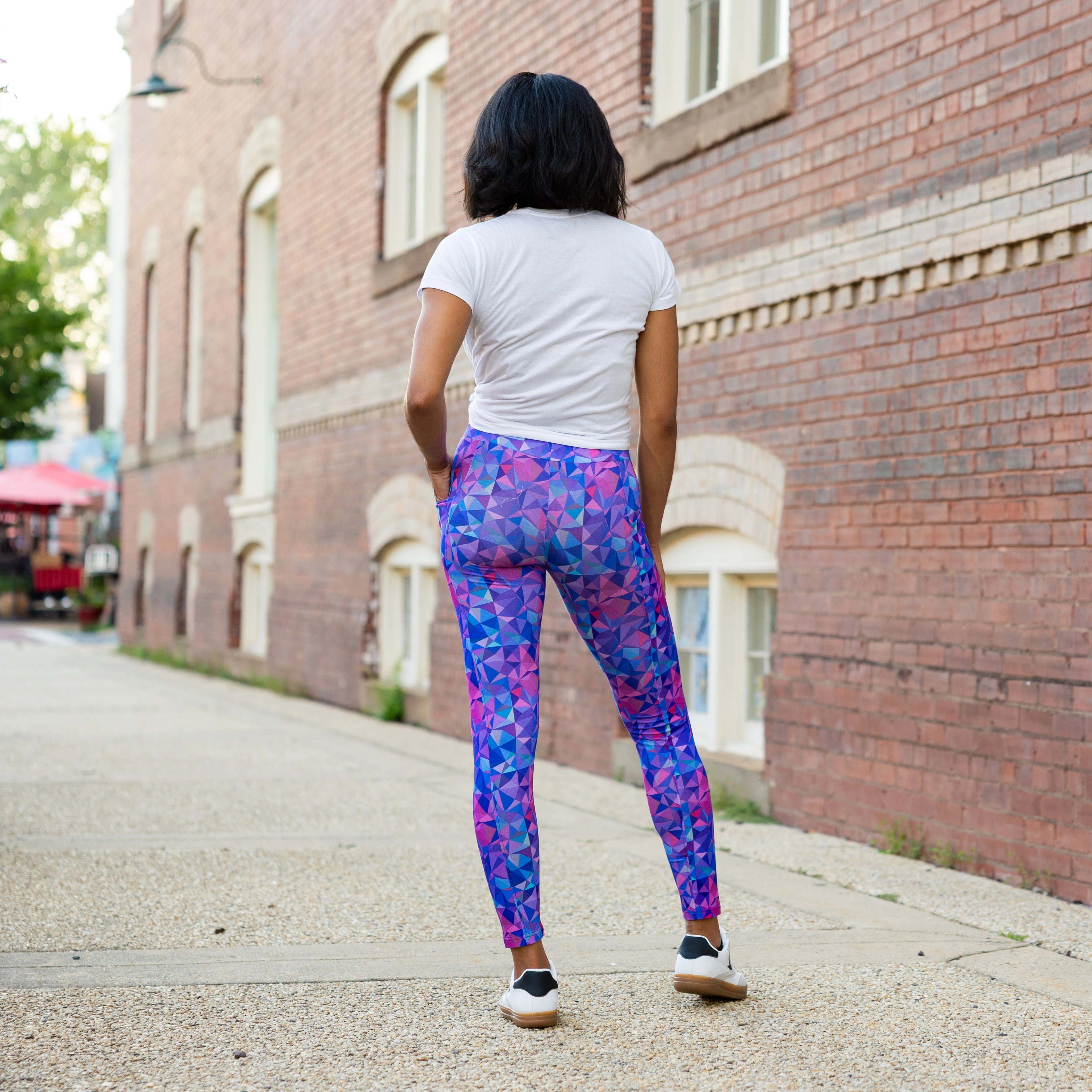 Kaleidoscope Adults Leggings with Pockets