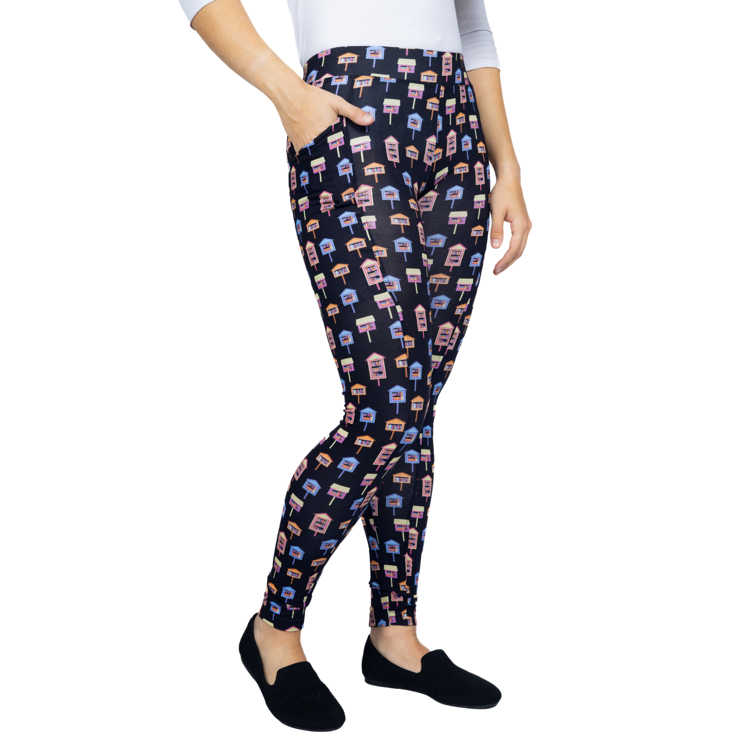 Little Libraries Adults Leggings with Pockets