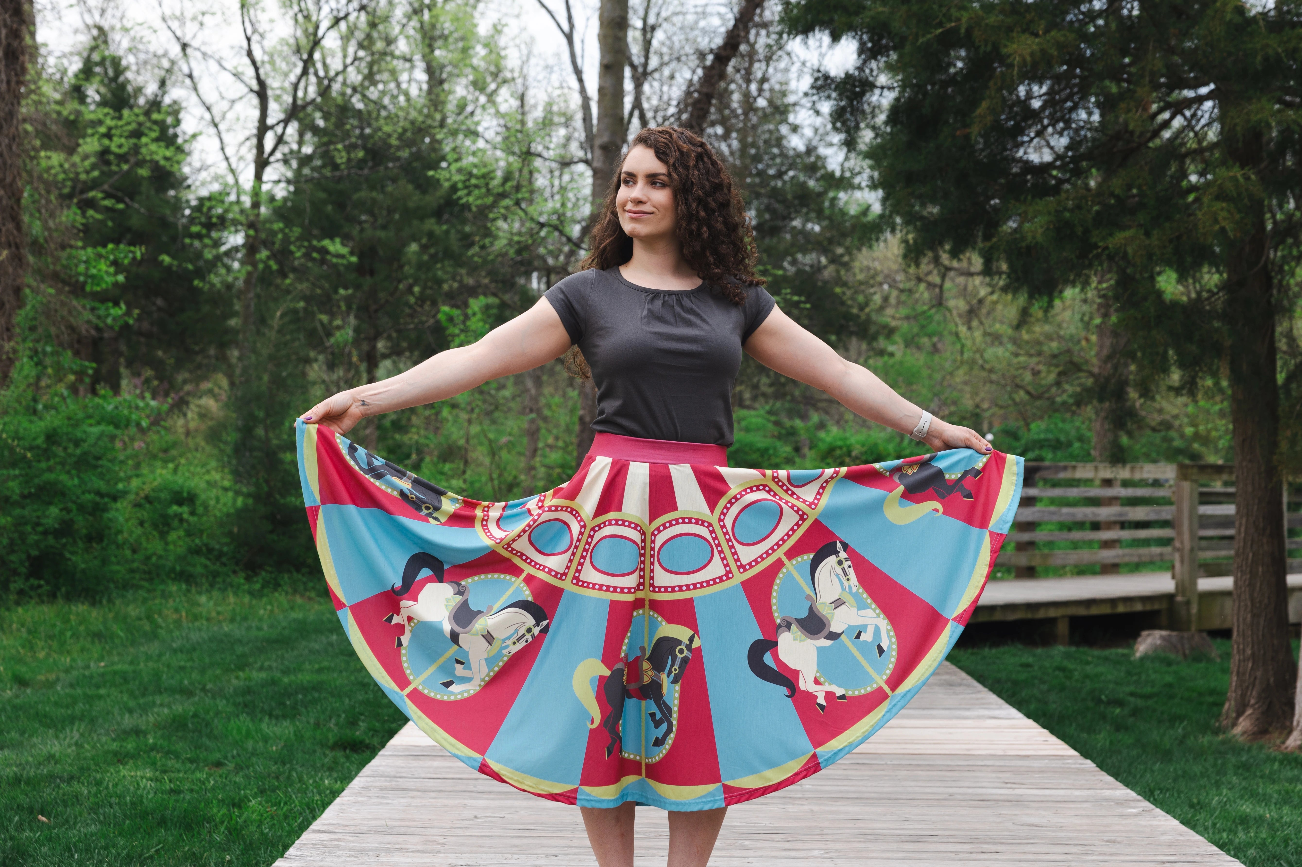 Merry-Go-Round Twirl Skirt