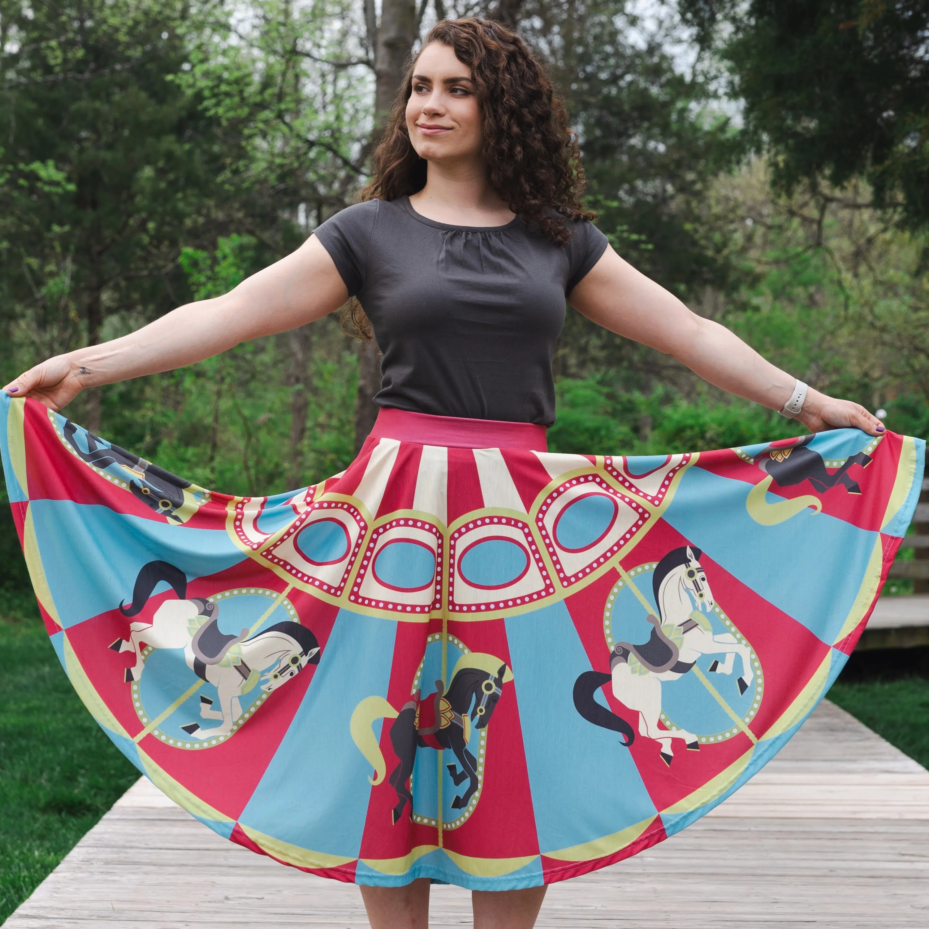 Merry-Go-Round Twirl Skirt