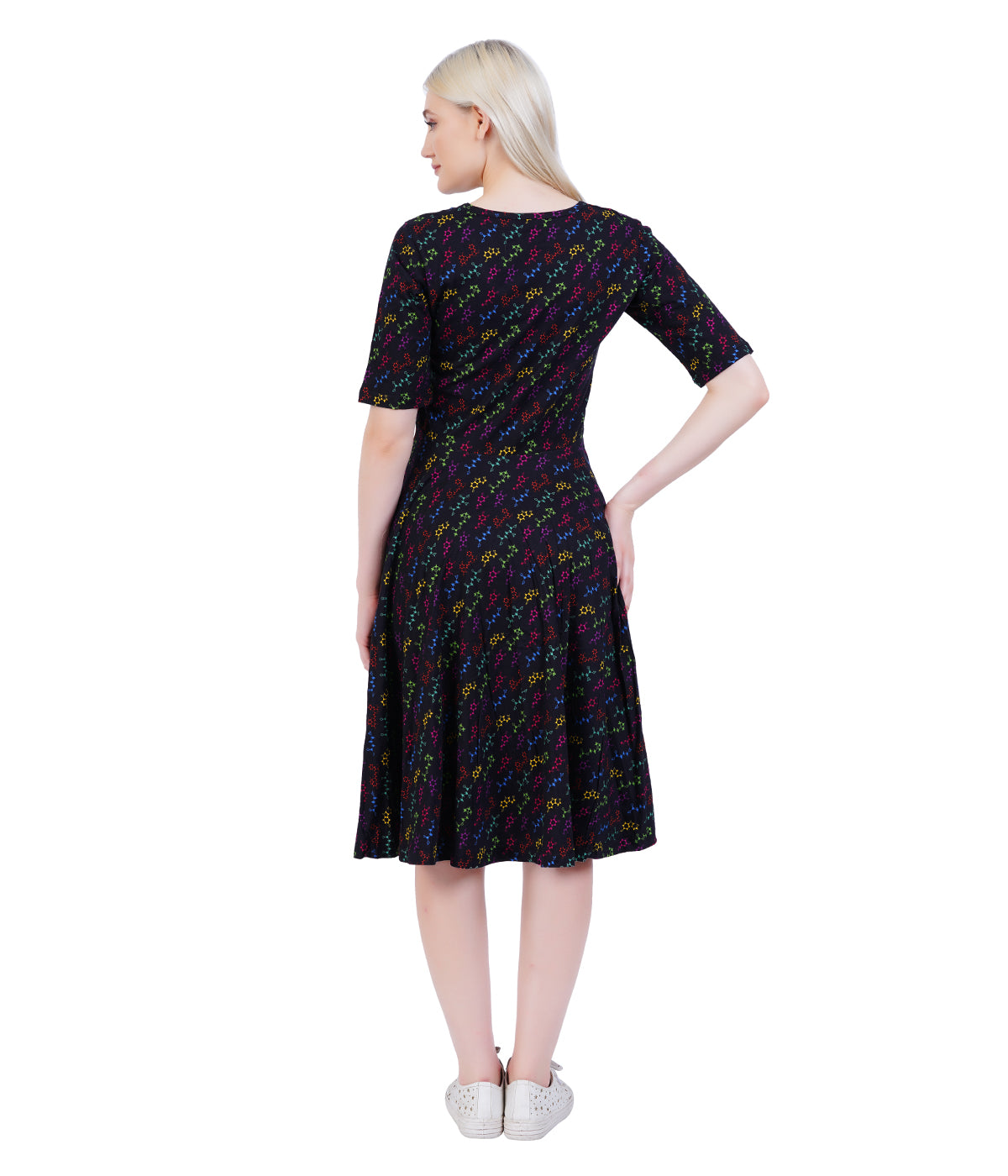 Neurotransmitters Twirl Dress