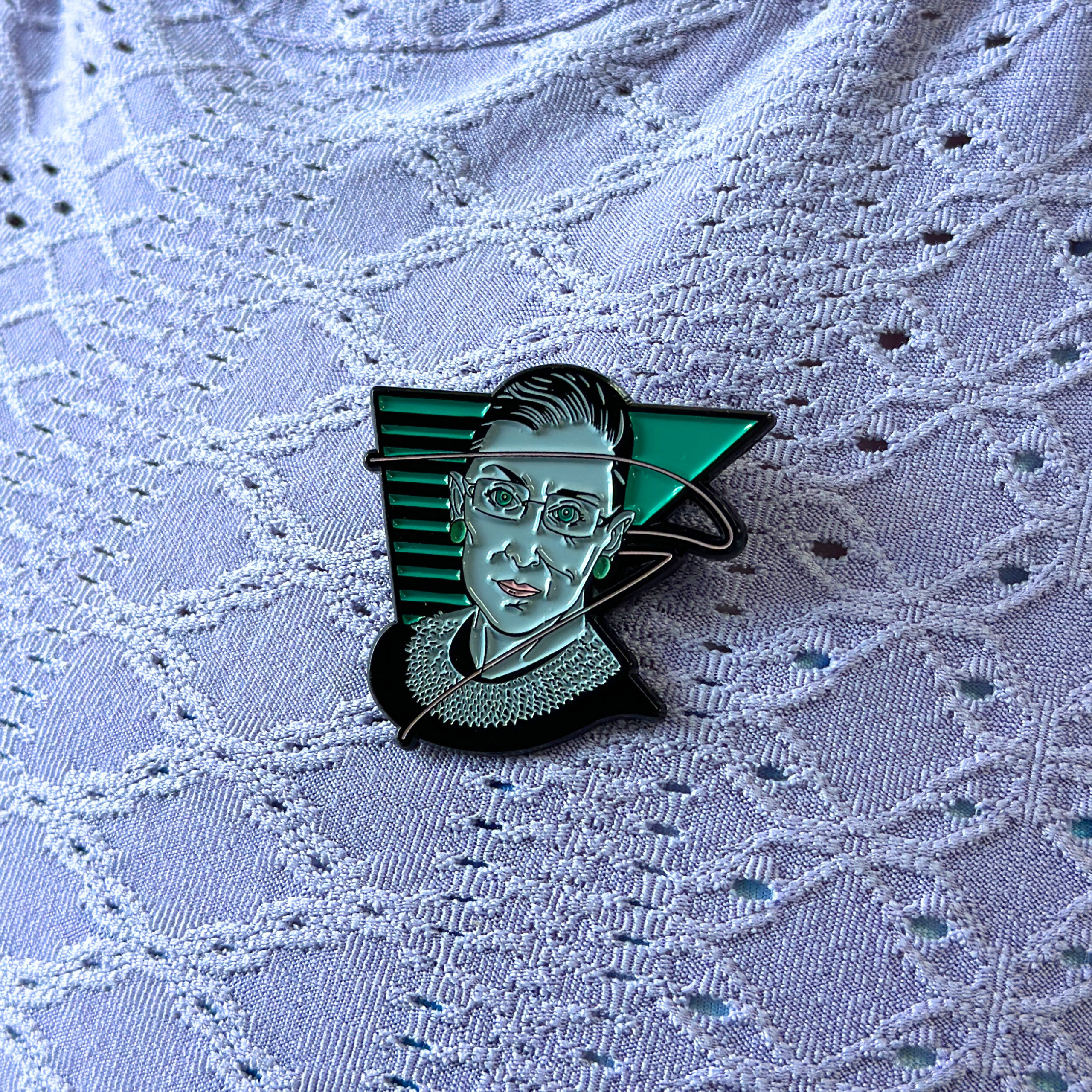 RBG Enamel Pin