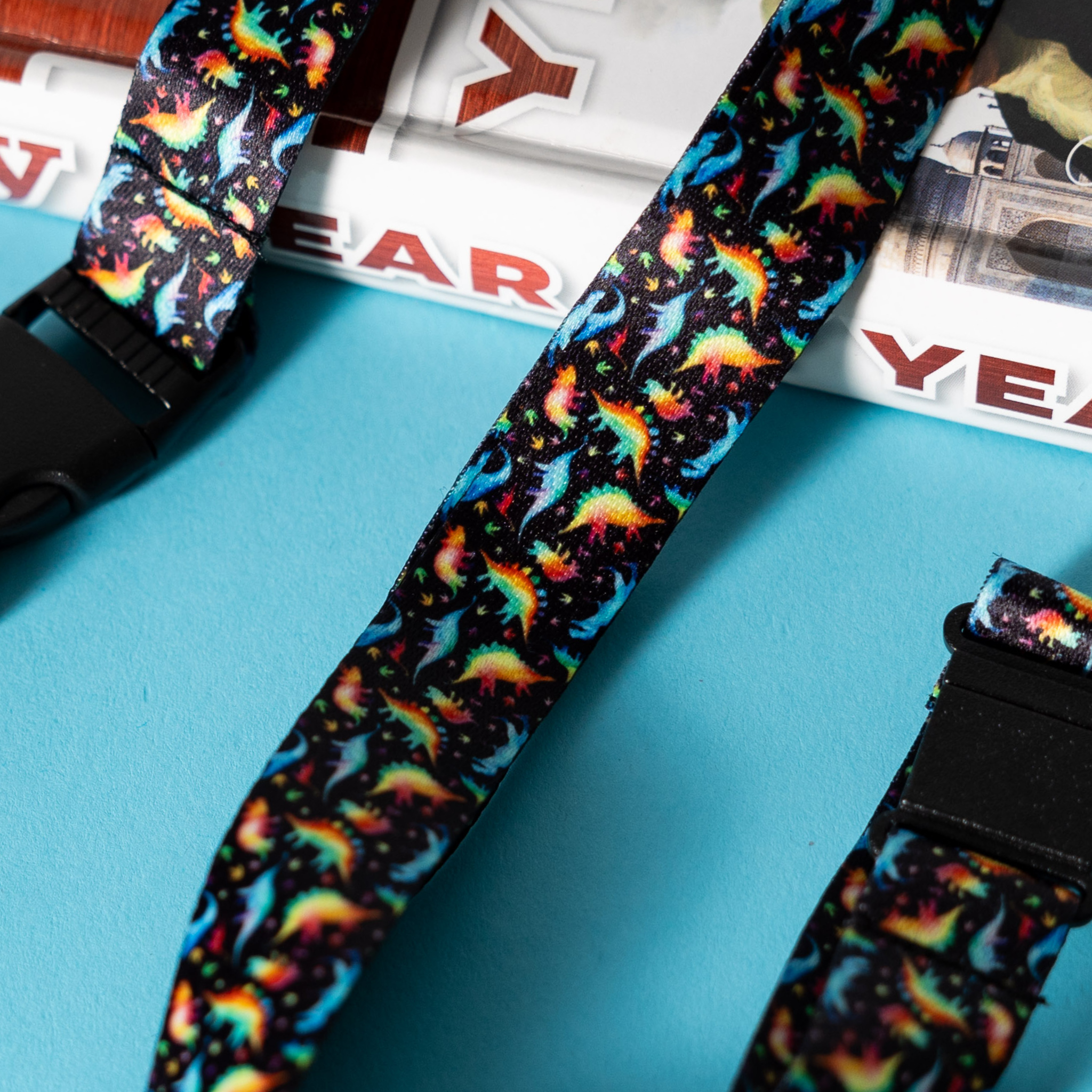 Rainbowsaurus Lanyard
