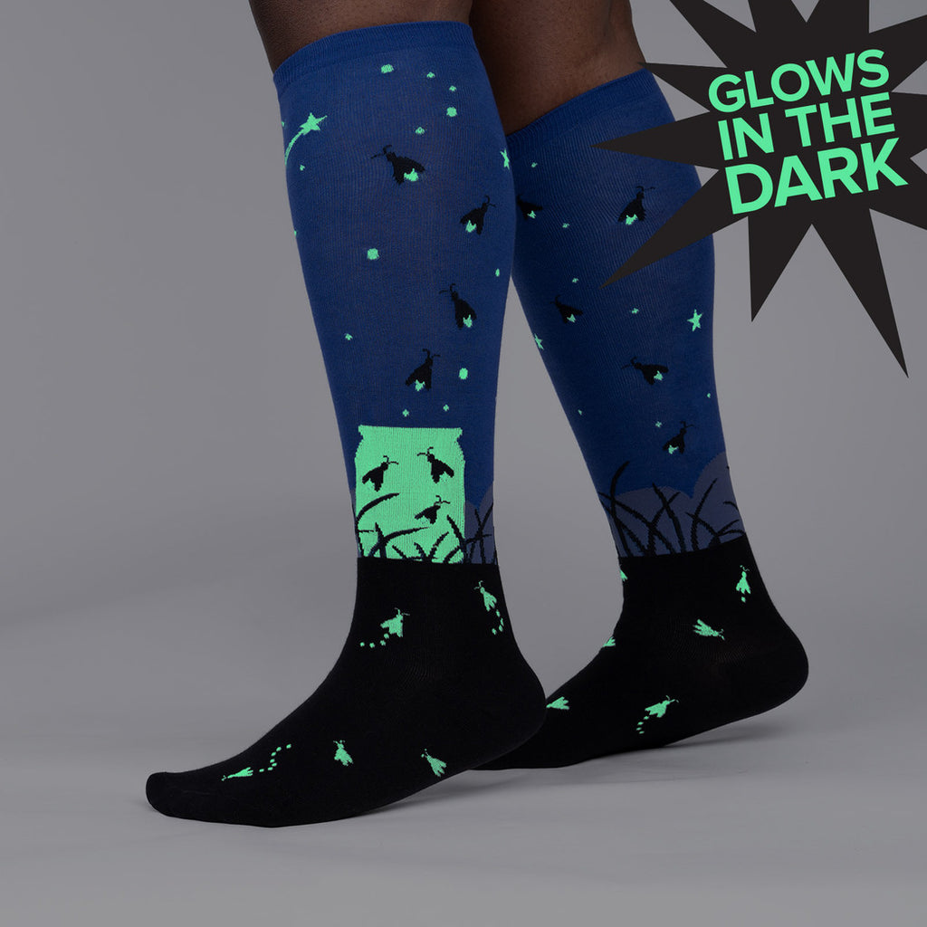 Constellations Glow-in-the-dark Crew Socks Svaha USA