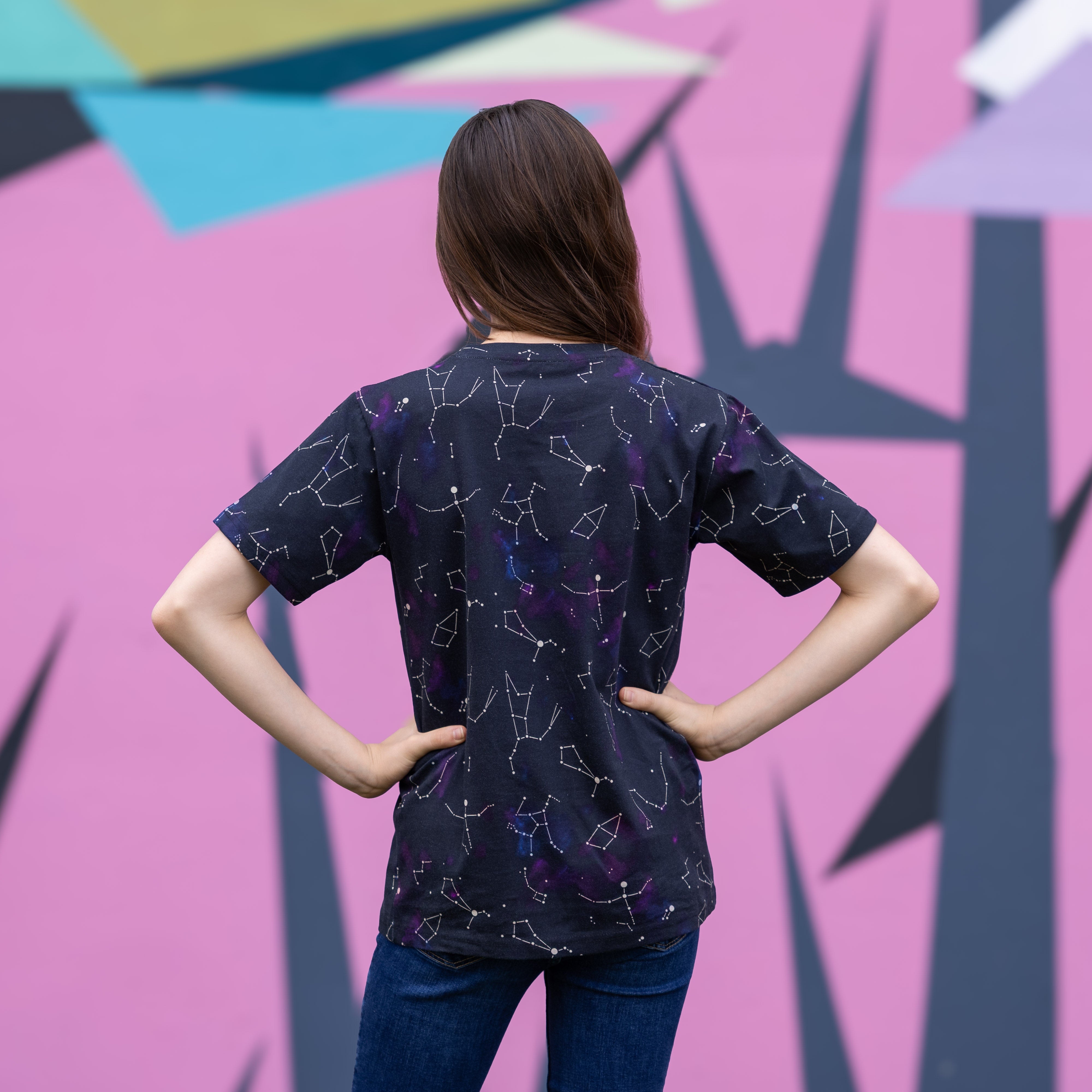 Stardust Symphony Glow-in-the-Dark Kids T-Shirt