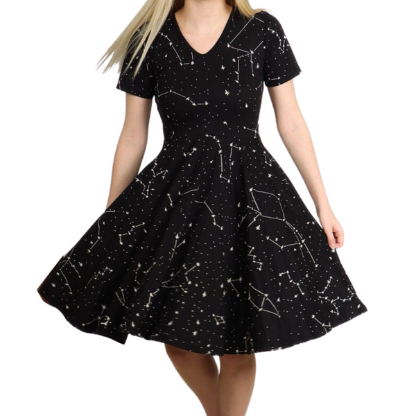 Constellations Glow-in-the-dark Rachel Dress