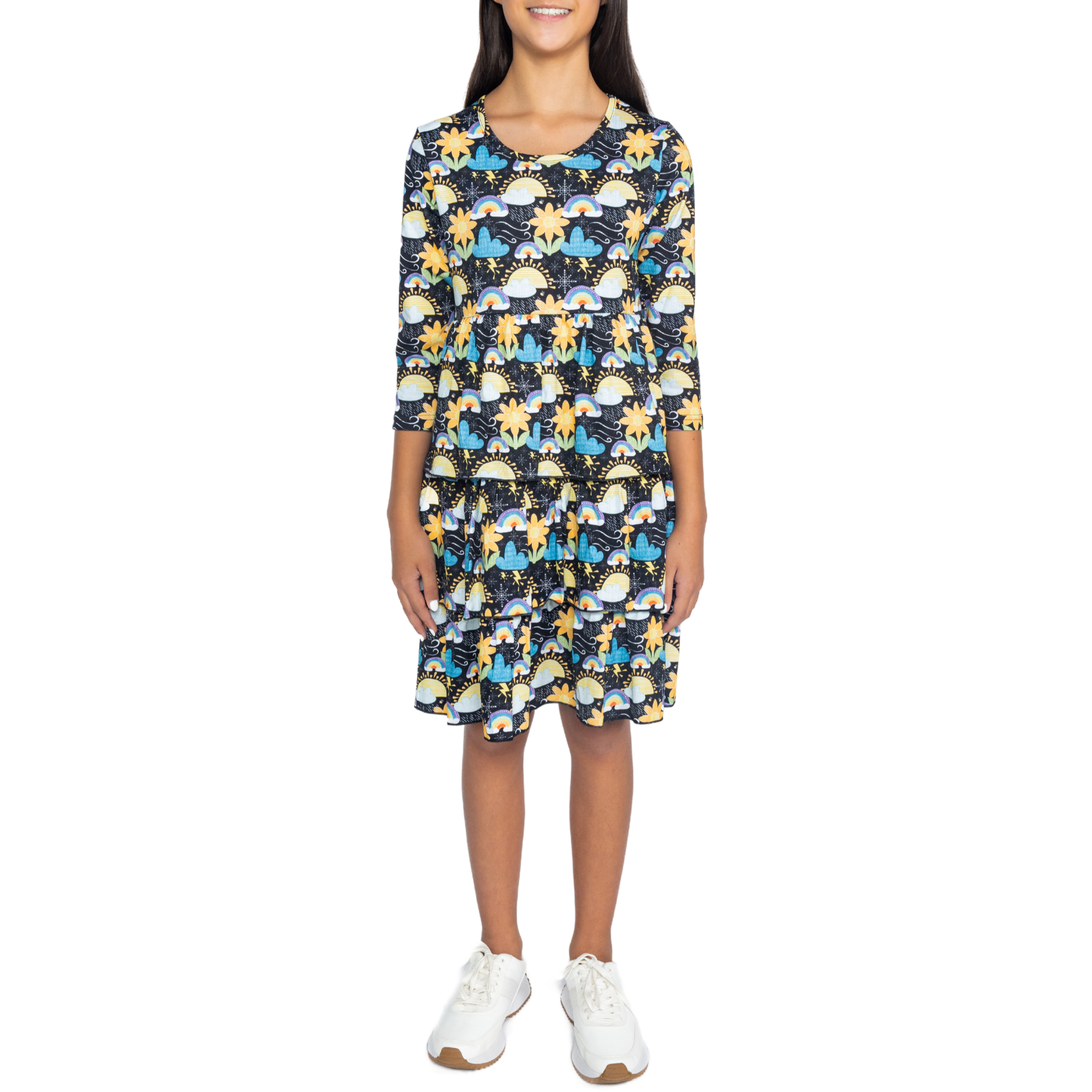 (Pre-order) Weather Kids Layered Dress