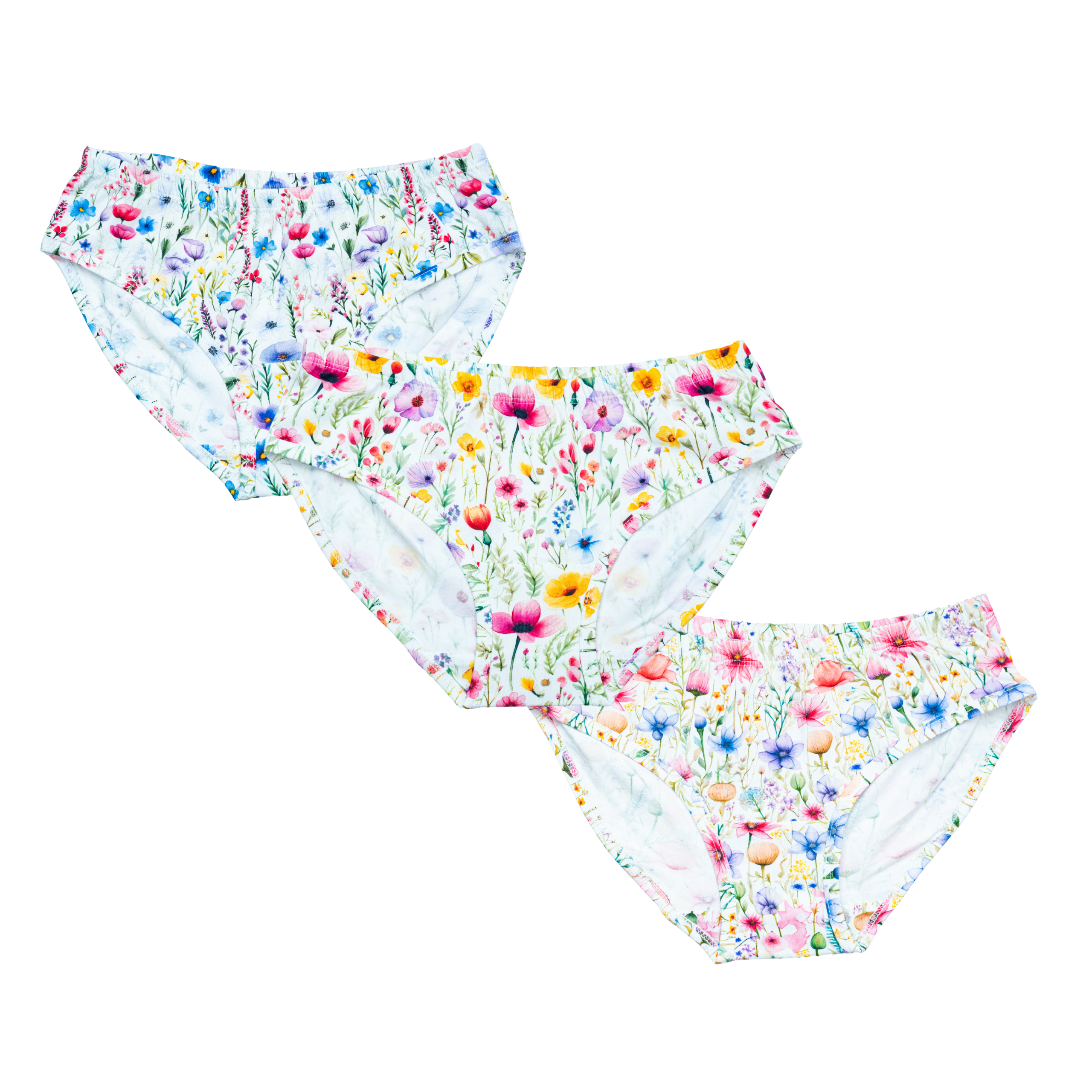 Wildflowers Kids Underwear- 3 Pack