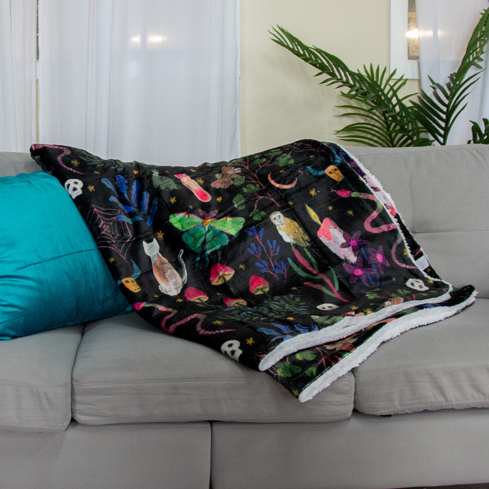 Witchy Forest Blanket